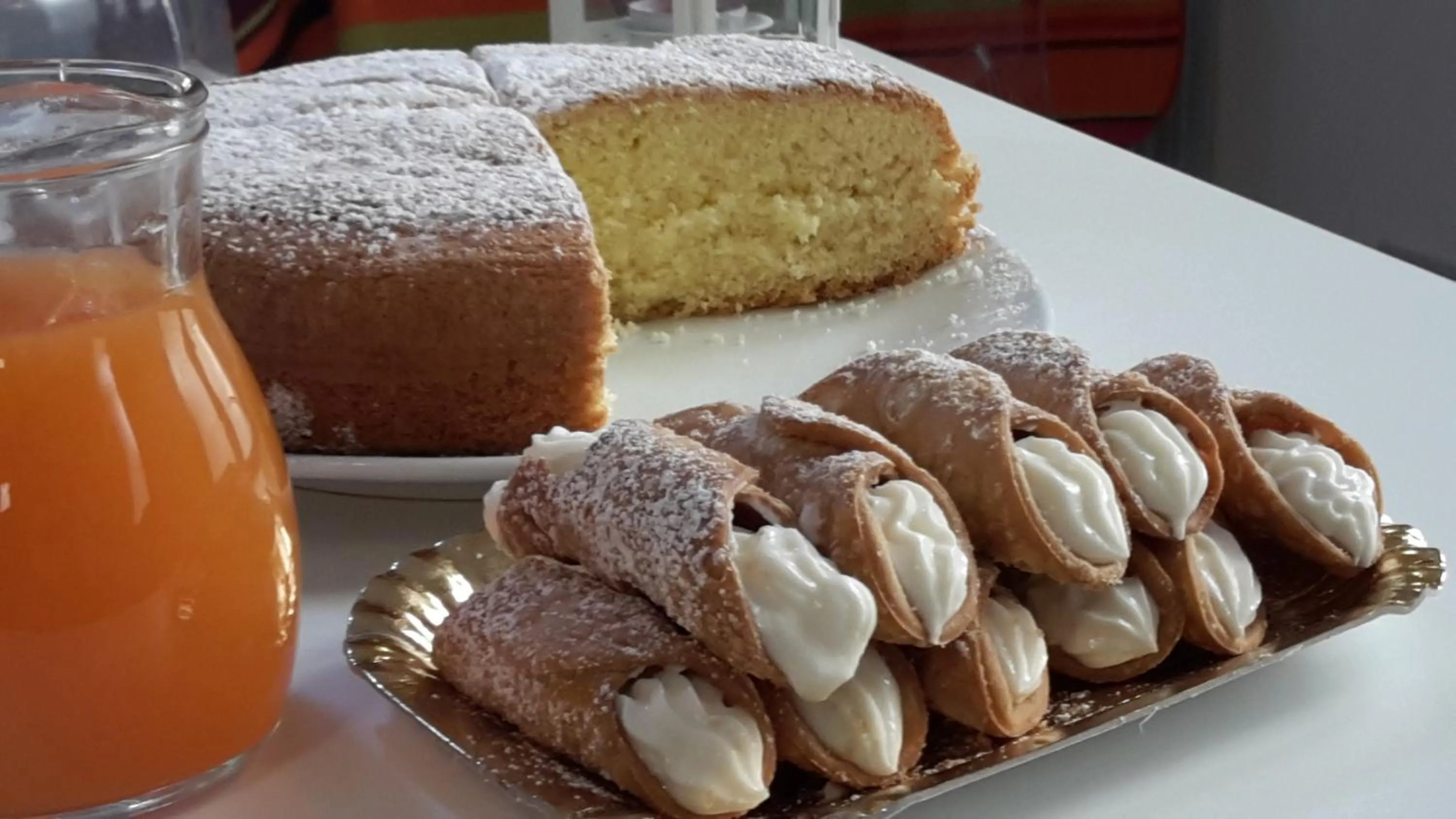 Continental breakfast in Sogni D'Oro