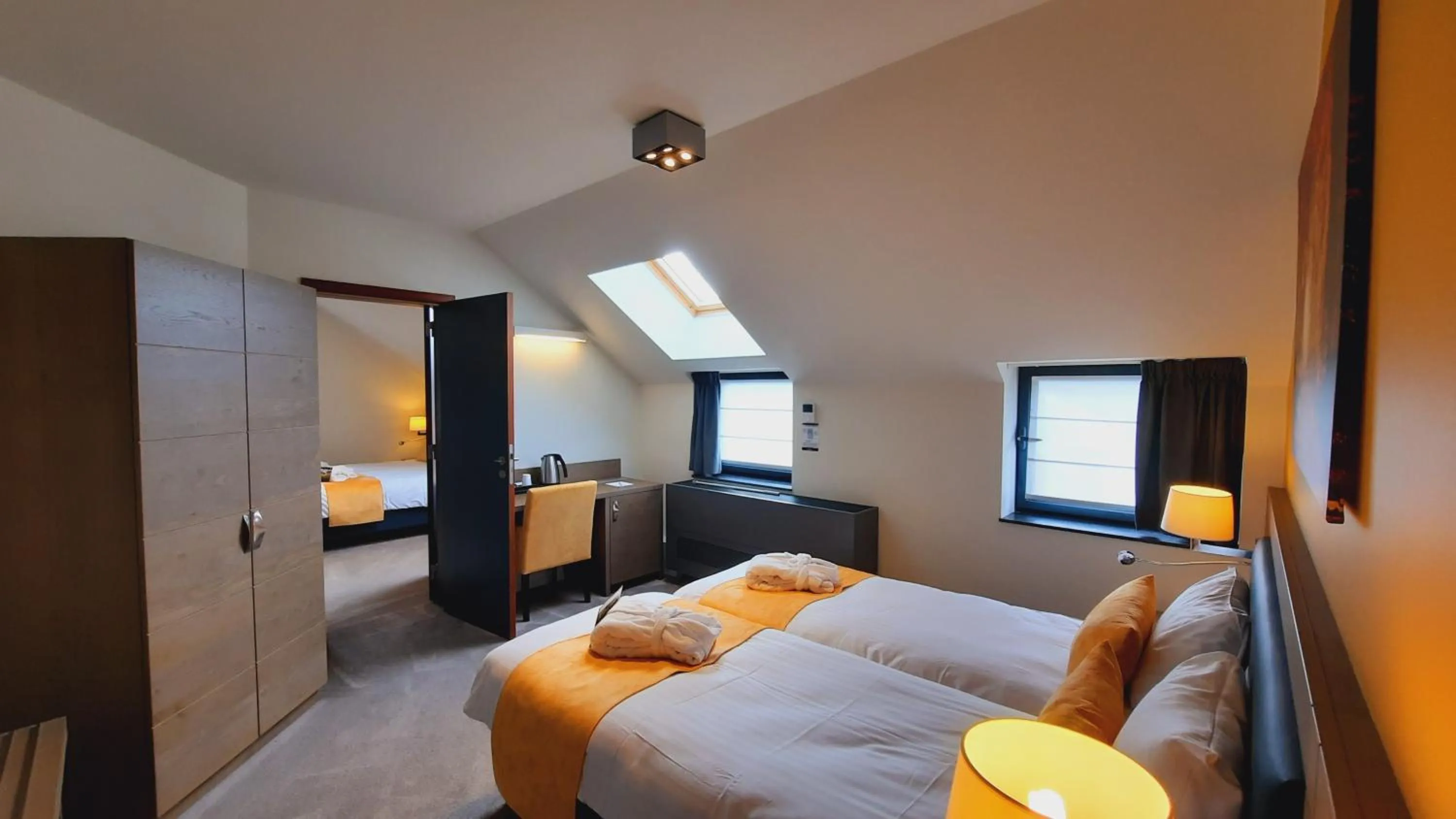 Bedroom, Bed in Azur en Ardenne