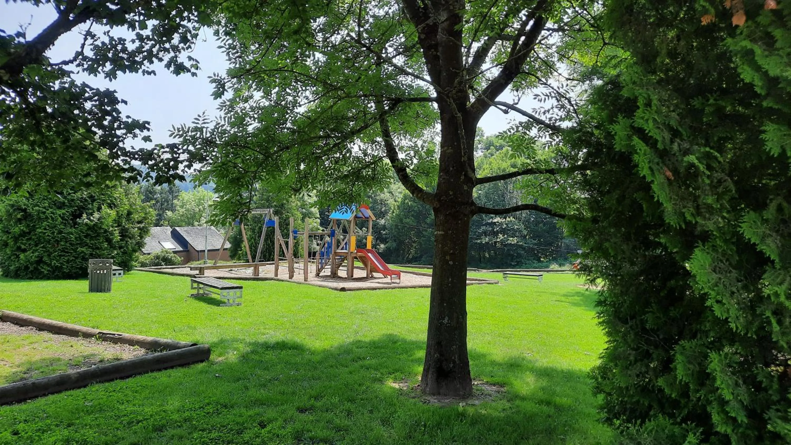 Children play ground in Azur en Ardenne