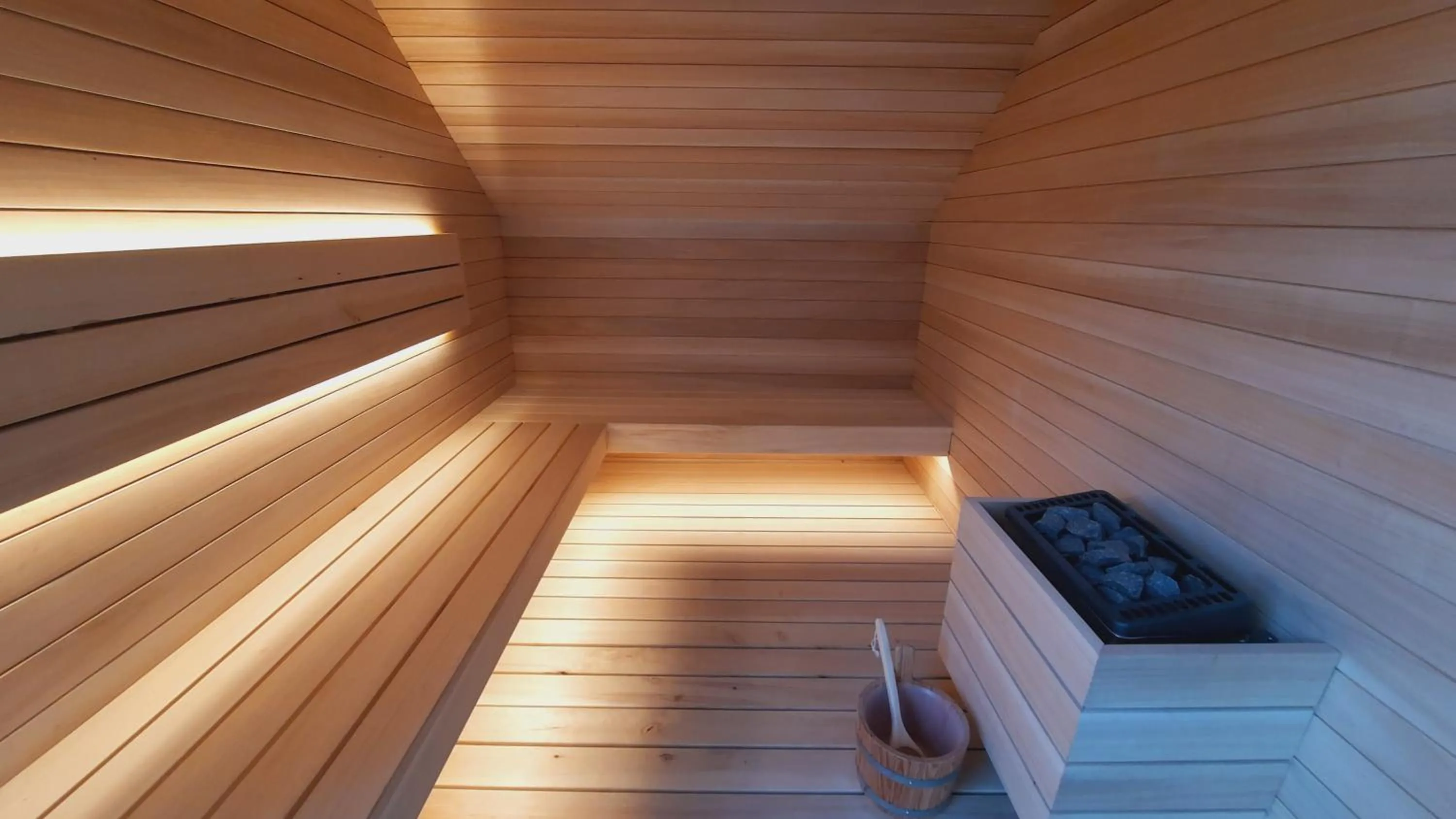 Sauna in Azur en Ardenne