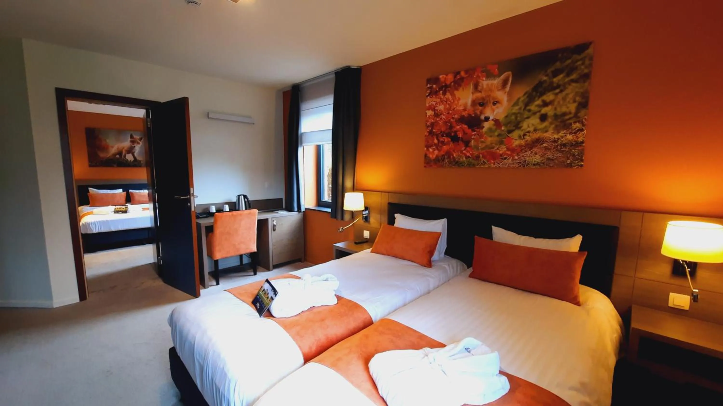 Bedroom, Bed in Azur en Ardenne