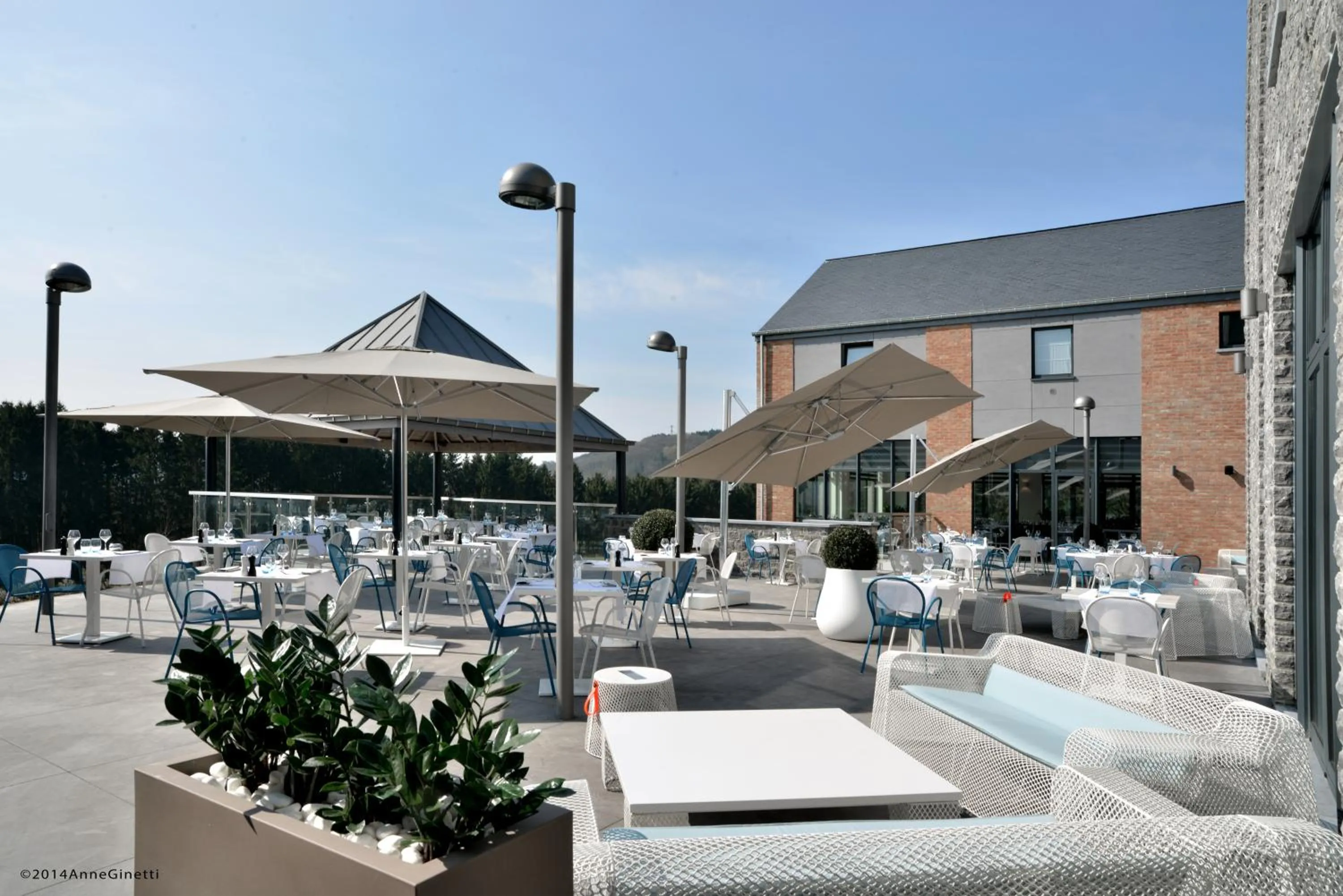 Patio in Azur en Ardenne