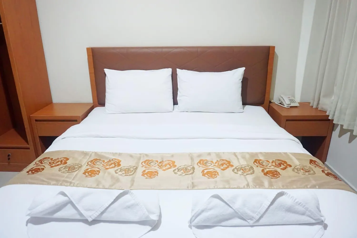 Bed in Lombok Mayura Hotel