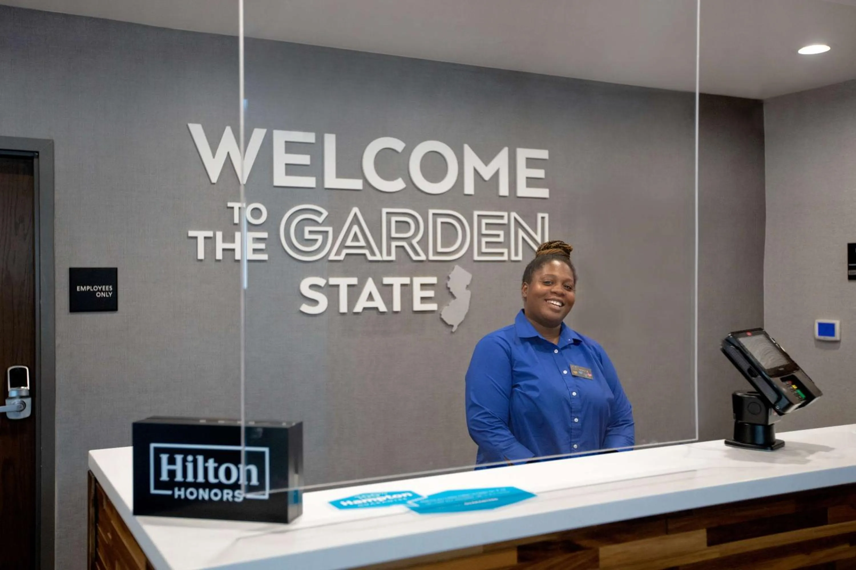 Lobby or reception in Hampton Inn & Suites Deptford, Nj