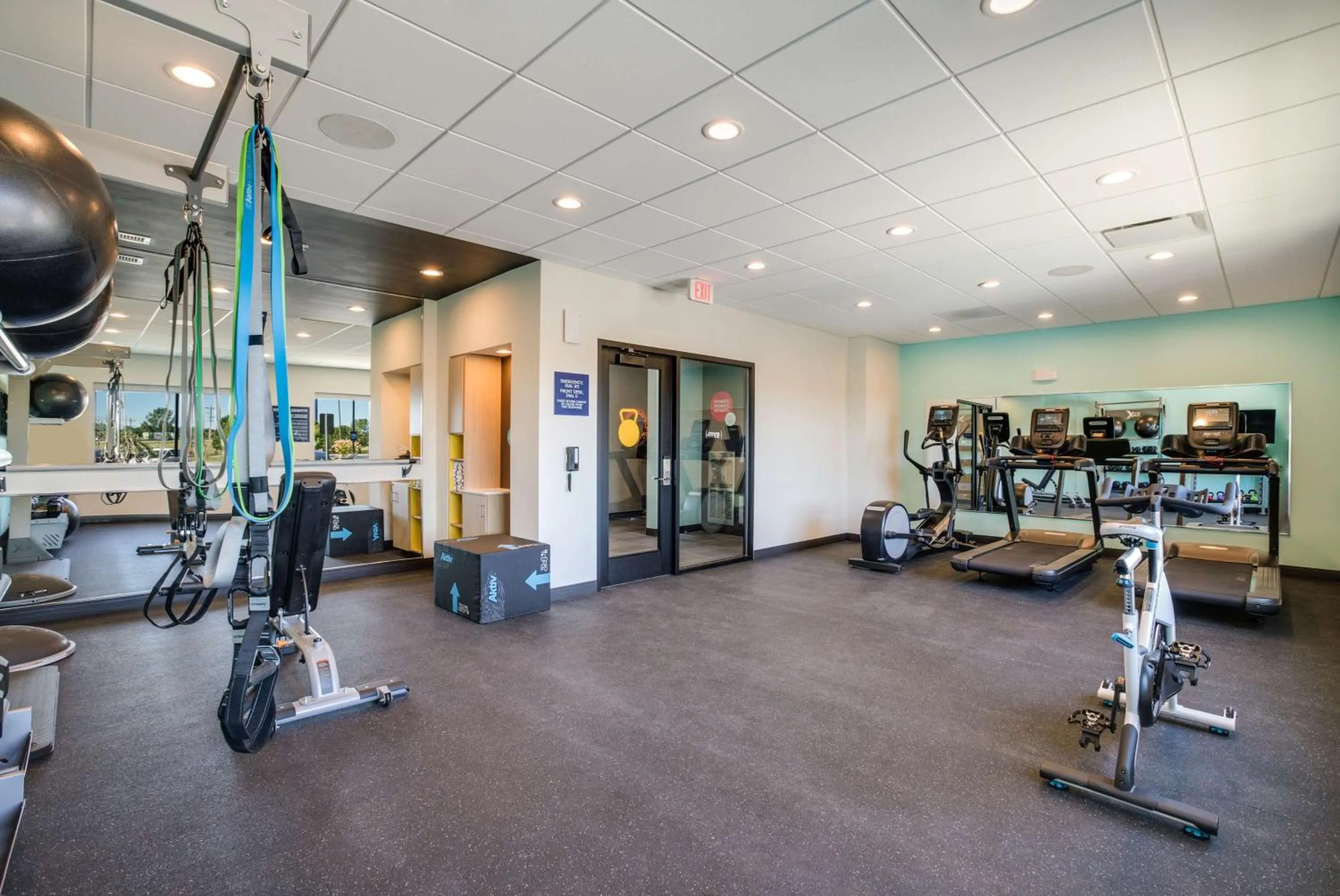Fitness centre/facilities in Tru By Hilton Saint Joseph