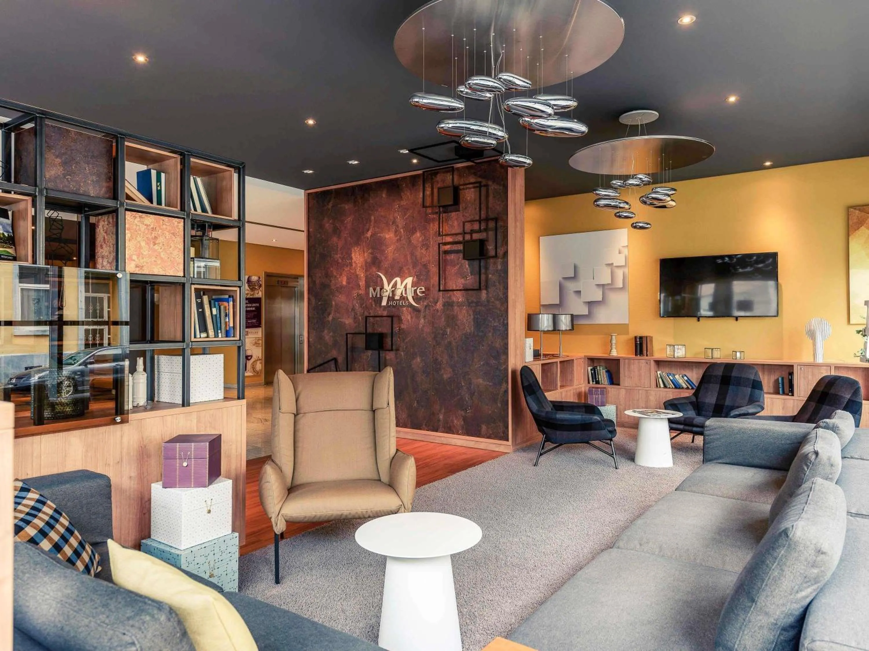 Lounge or bar in Mercure Hotel Mannheim am Rathaus