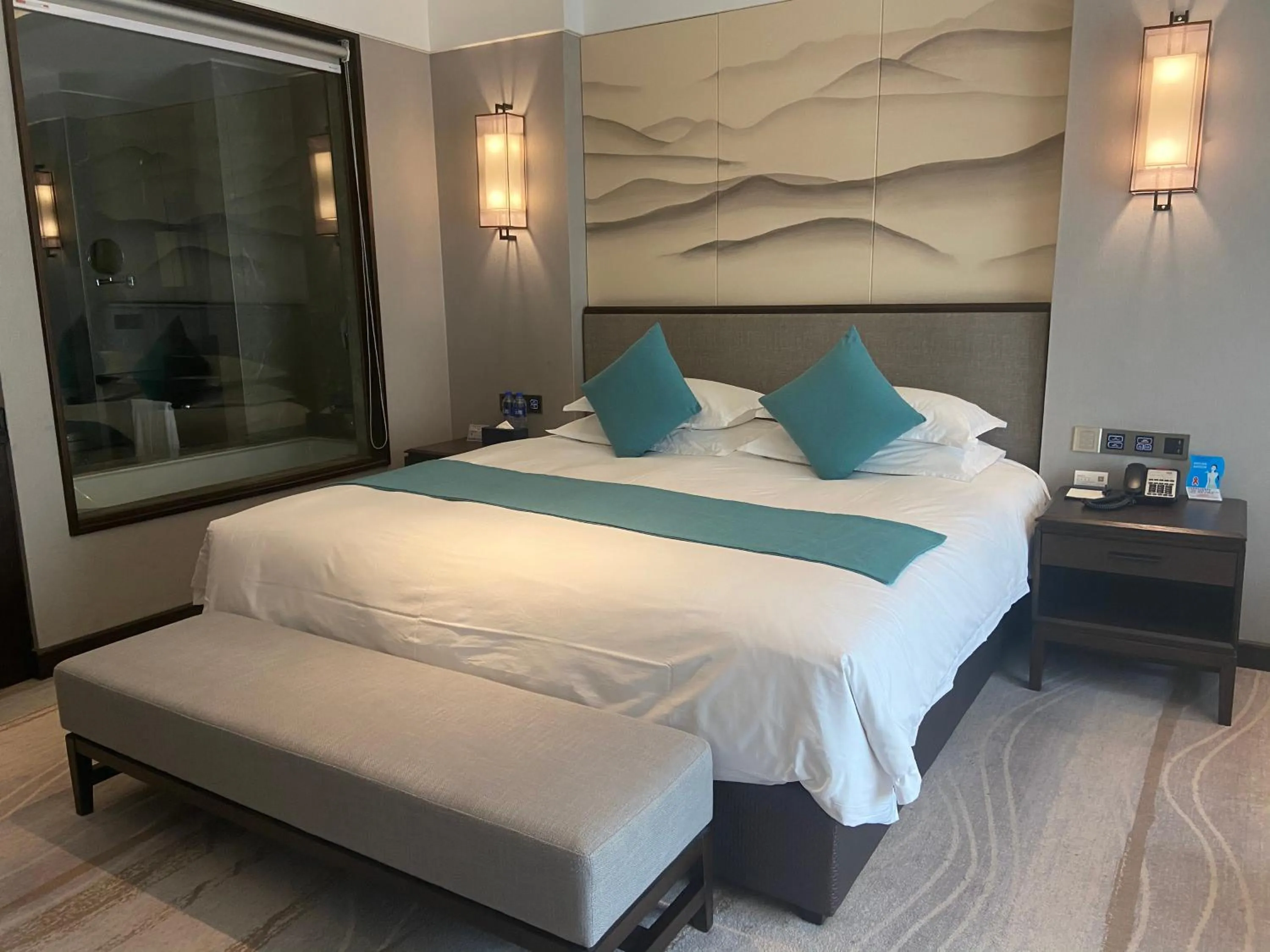 Bedroom in SSAW Boutique Hotel Lishui Jiarui