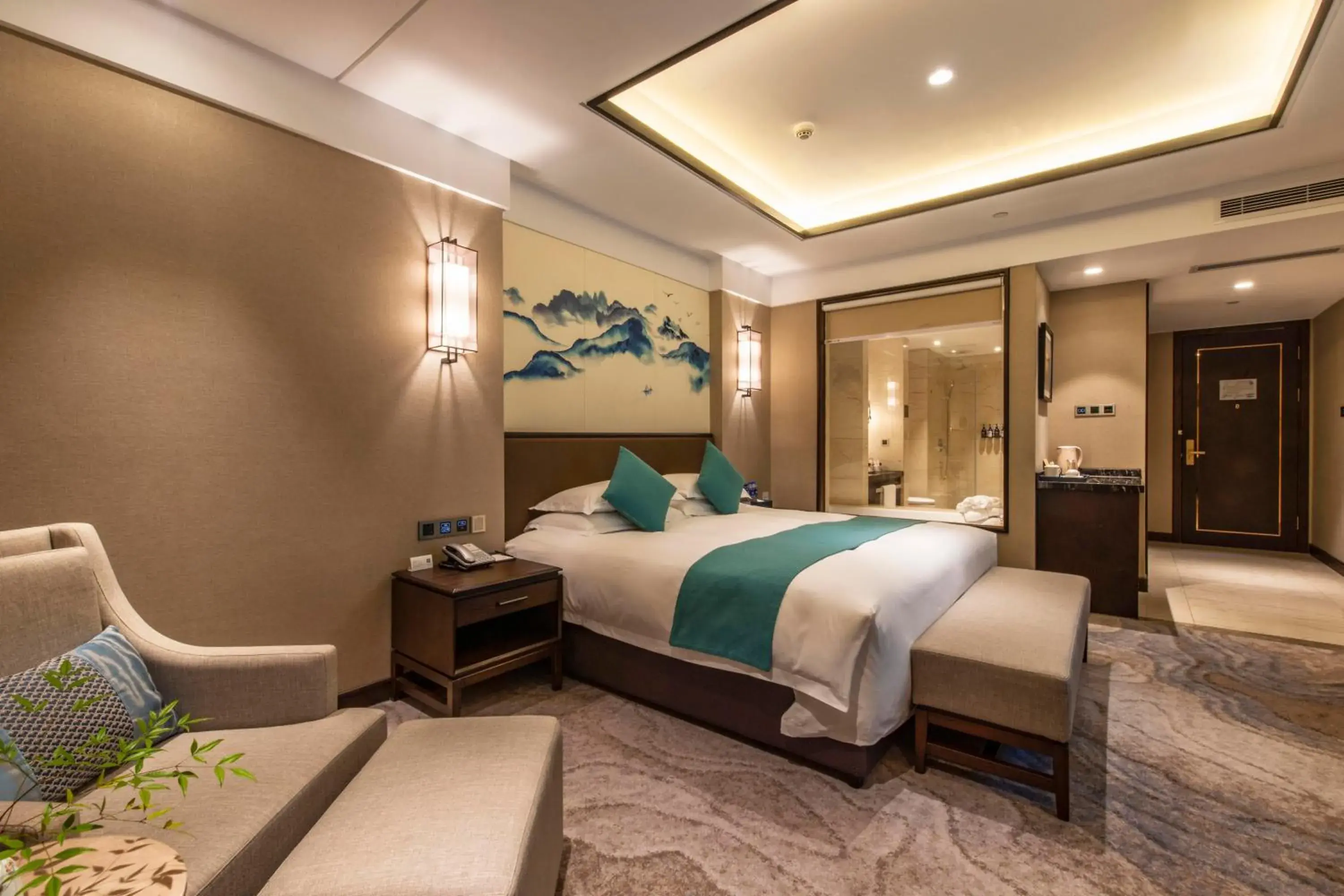 Double Room in SSAW Boutique Hotel Lishui Jiarui Double Room in SSAW Boutique Hotel Lishui Jiarui