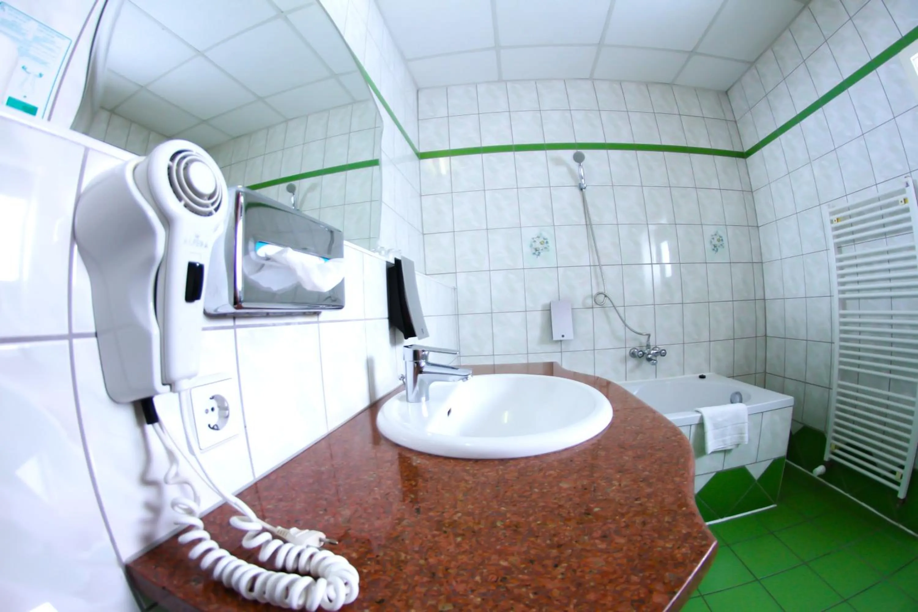 Bathroom in Hotel Karlshorst