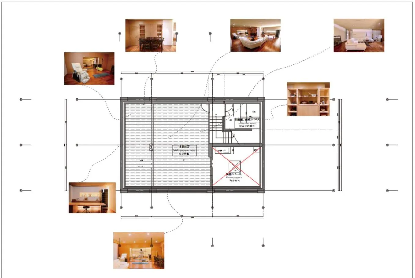 Azabu Modern House The Tokyo Tower can be seen from the villa 500m2