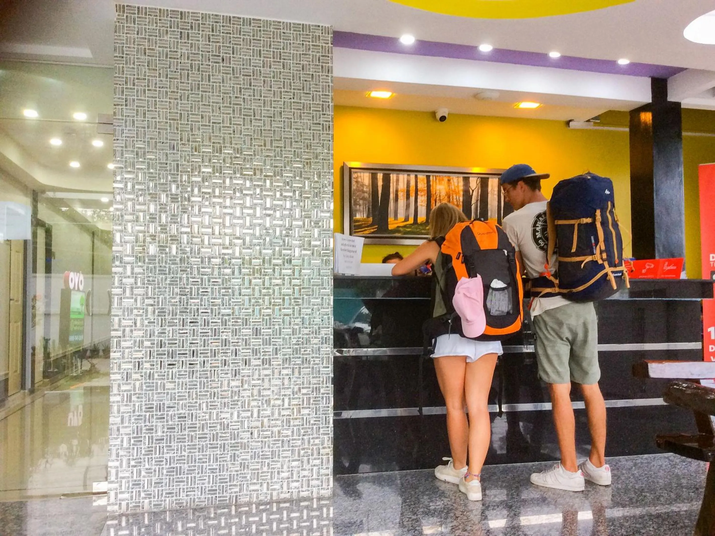 Staff in Delighted Bangkok Hotel