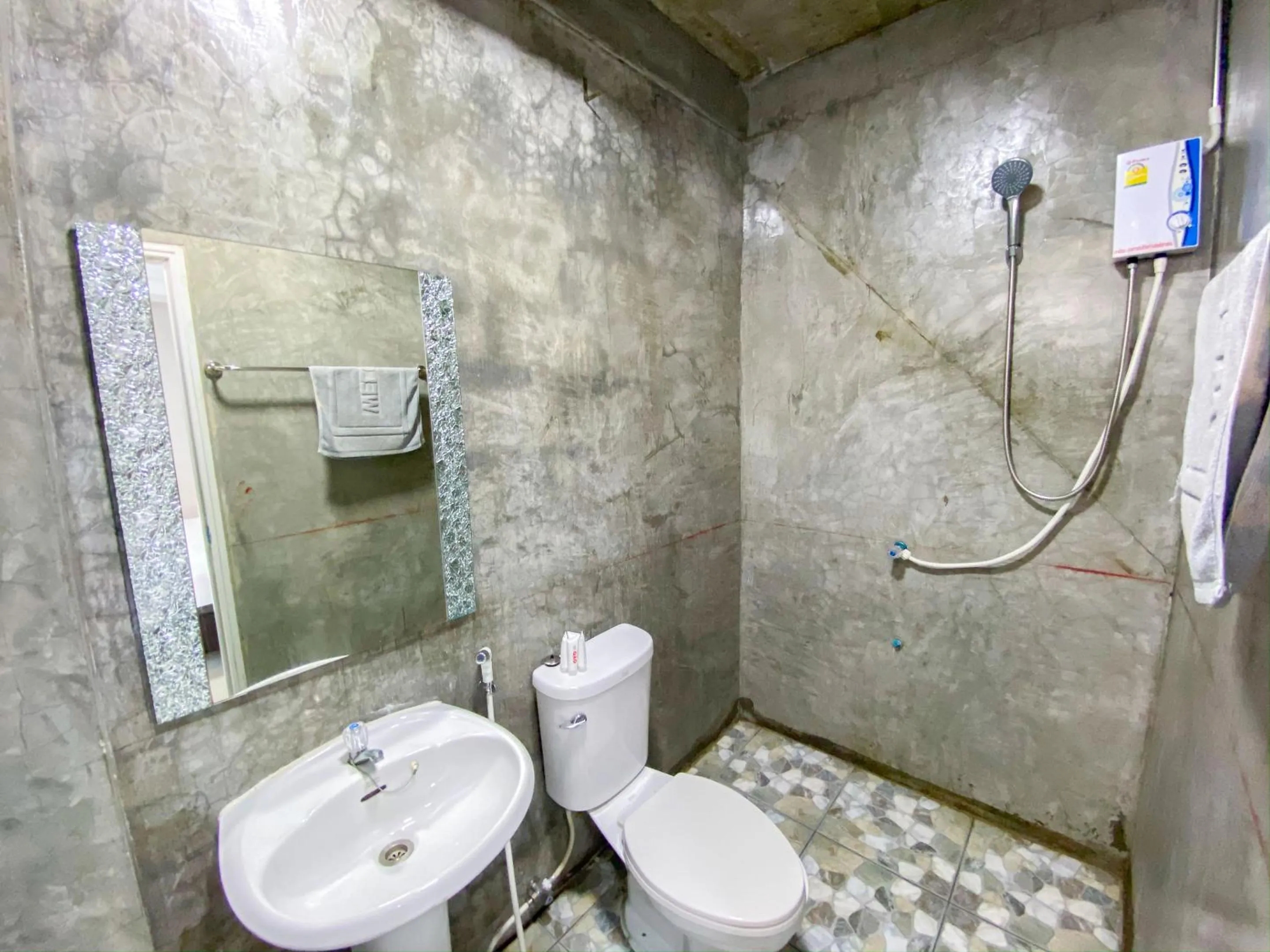 Bathroom in Delighted Bangkok Hotel