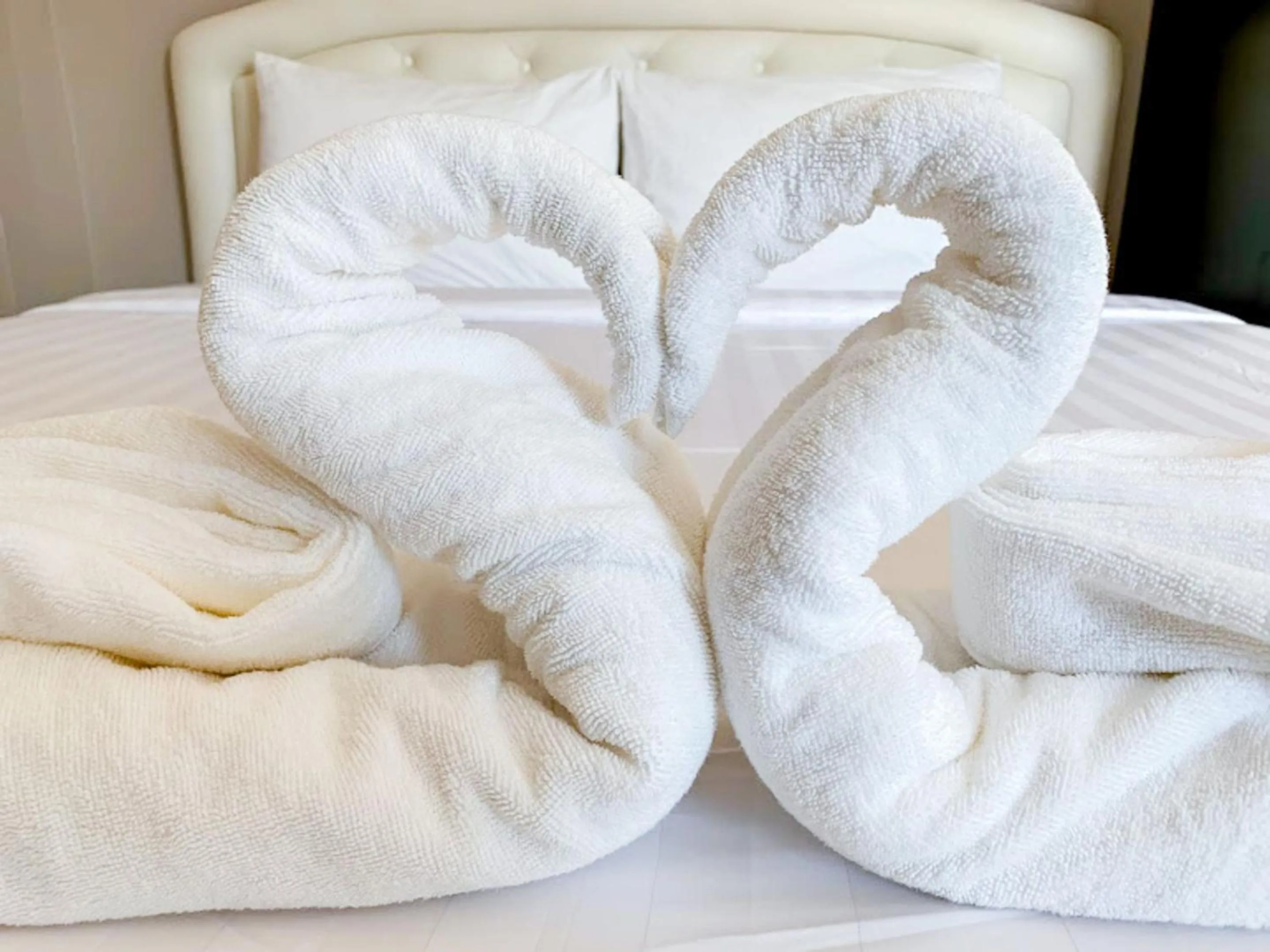 Bed in Delighted Bangkok Hotel