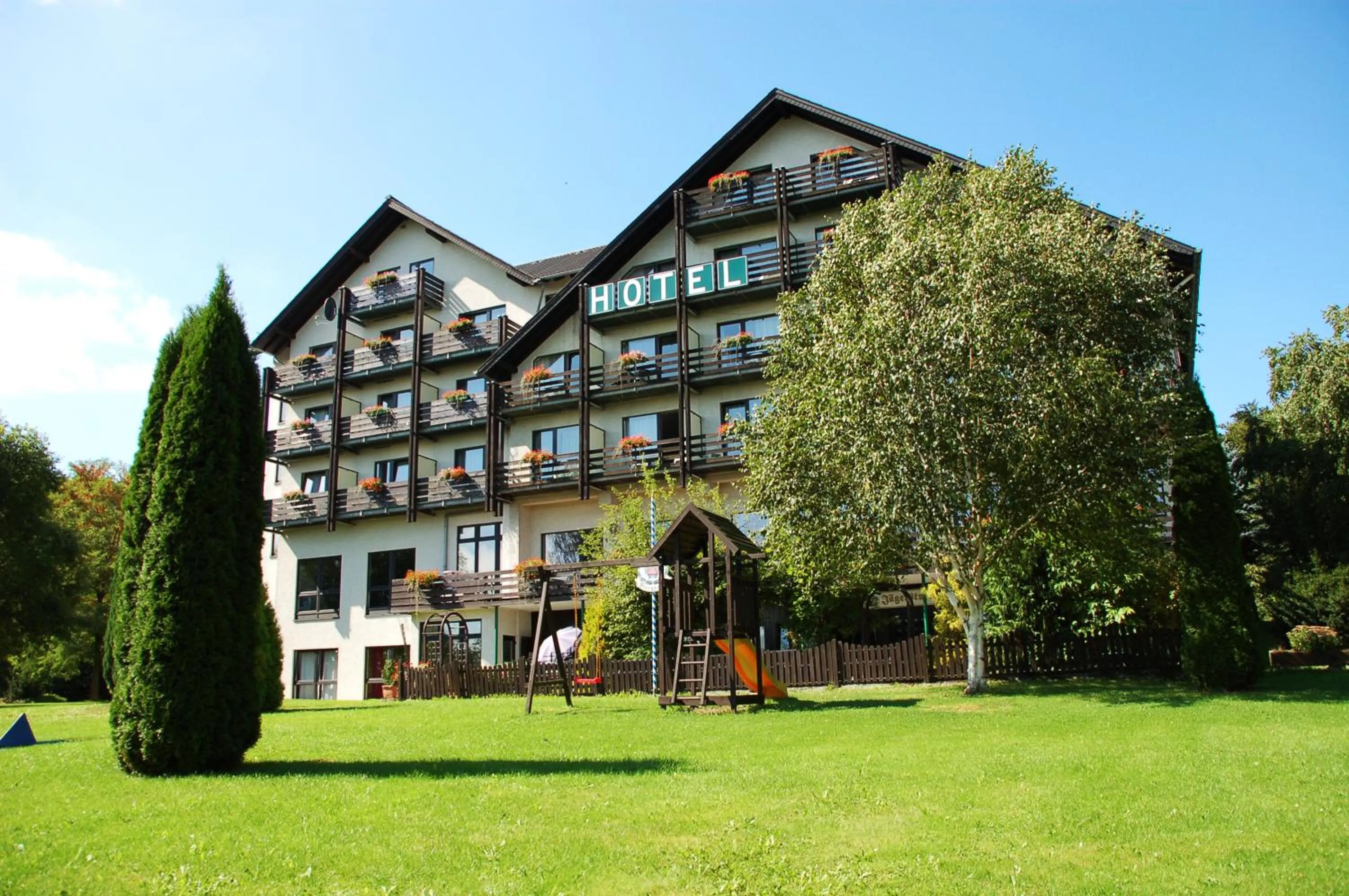 Property building in Wohlfühlhotel DER JÄGERHOF