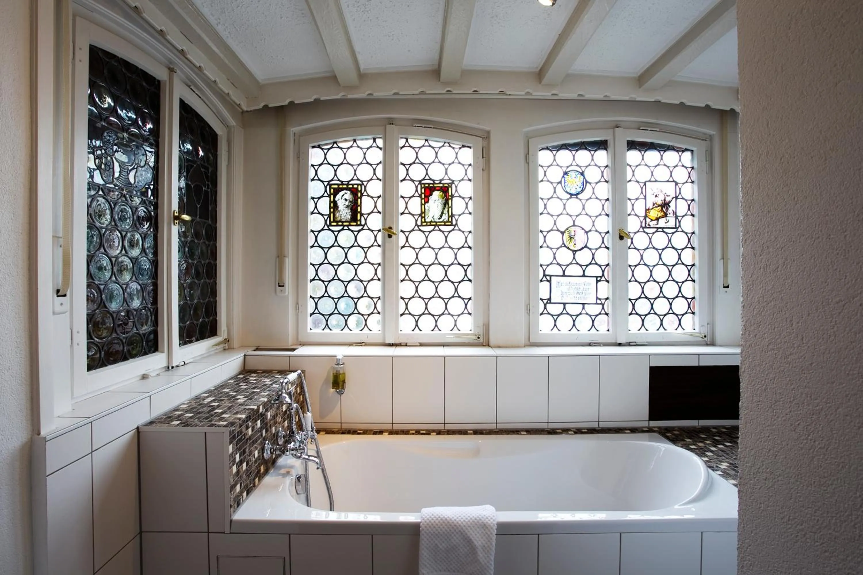 Bathroom in Hotel Traube nähe Messe Stuttgart
