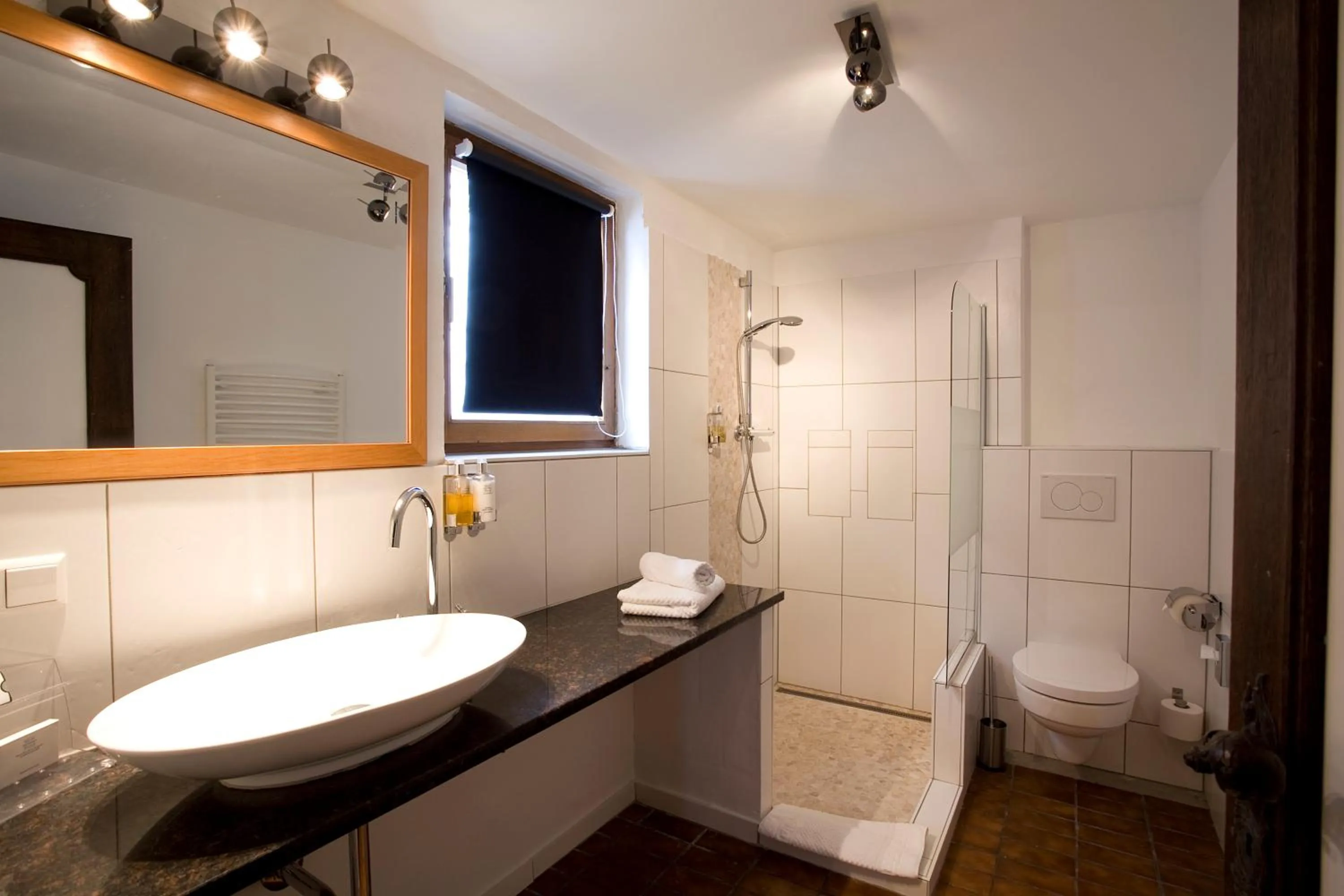 Bathroom in Hotel Traube nähe Messe Stuttgart