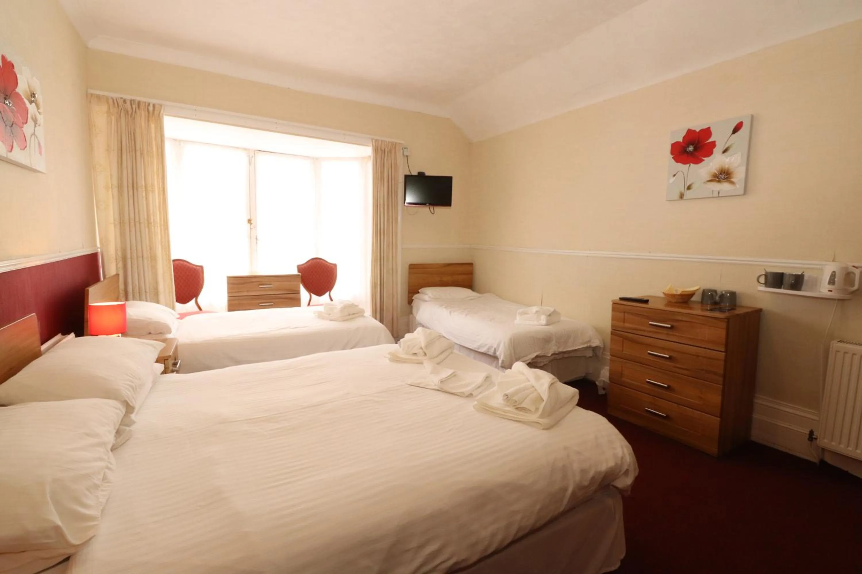 Bed in Daish's Hotel