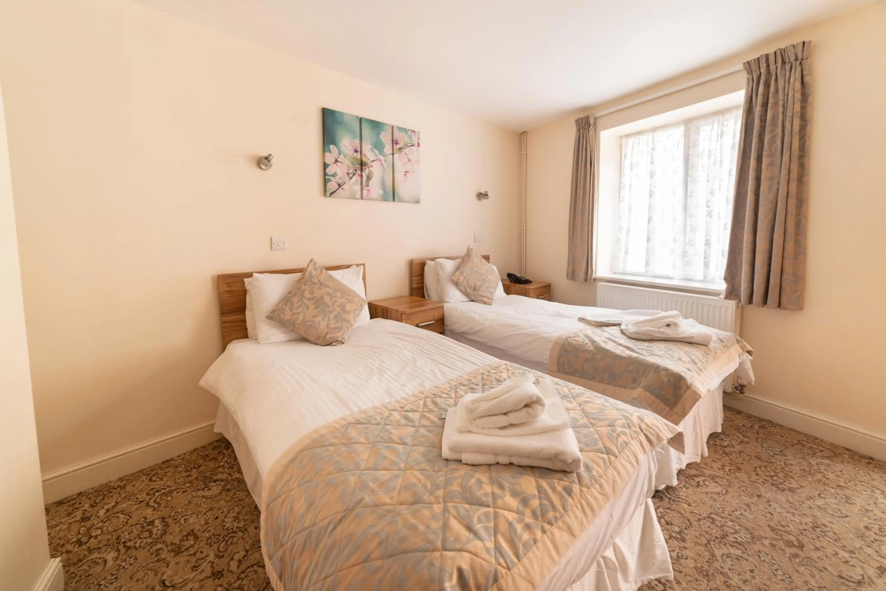 Bed in Daish's Hotel