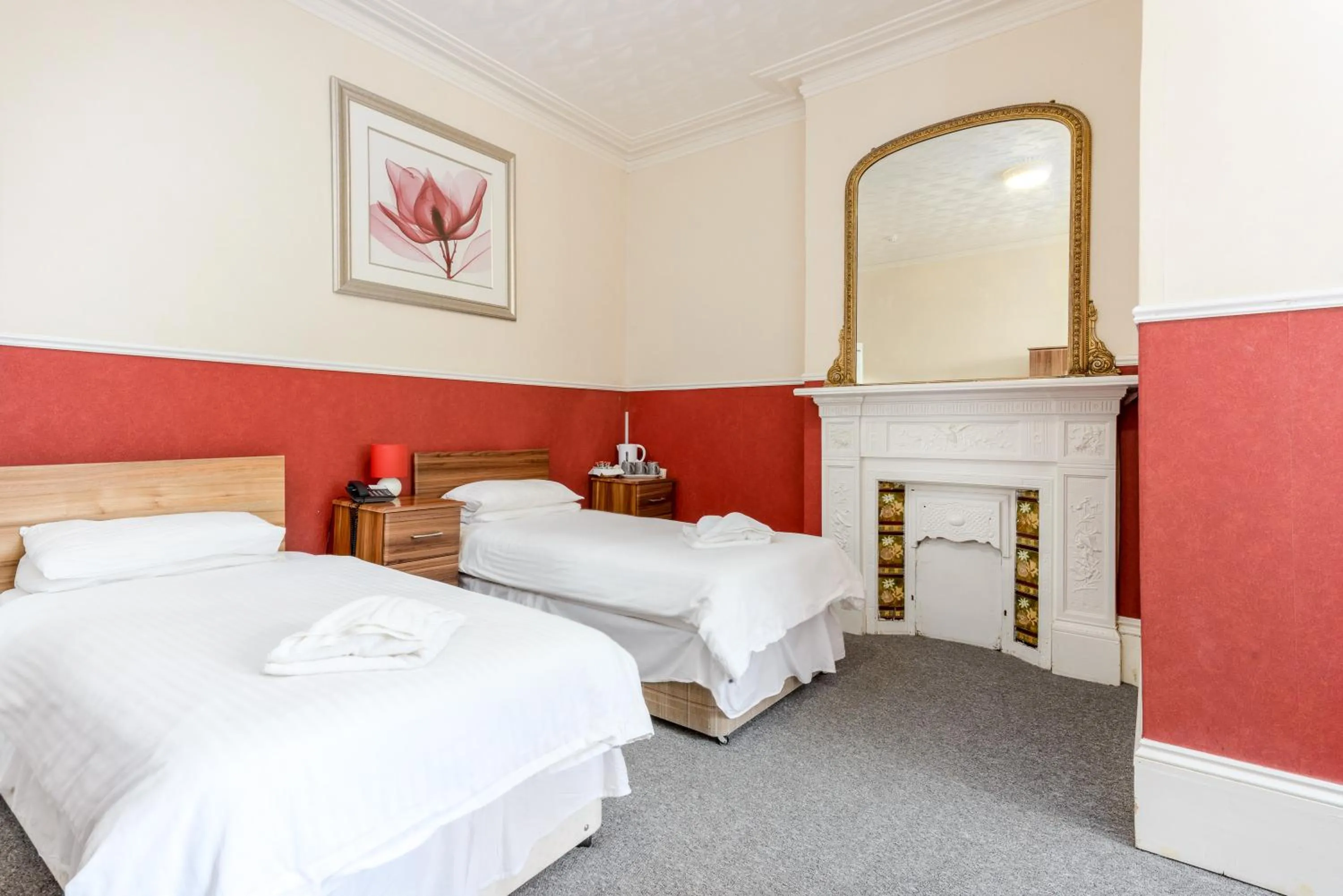 Bed in Daish's Hotel