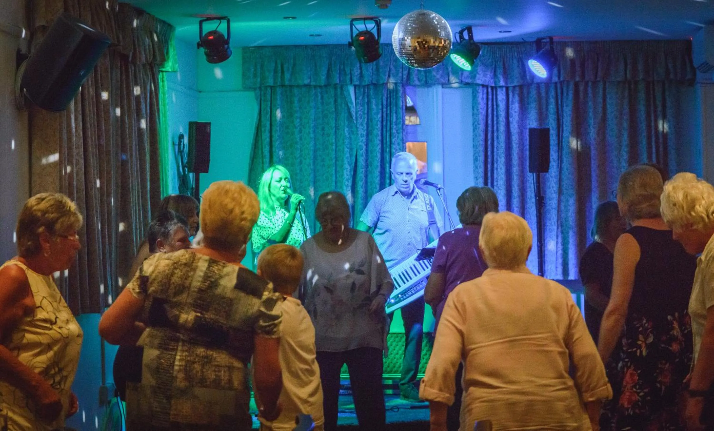 Evening entertainment in Daish's Hotel