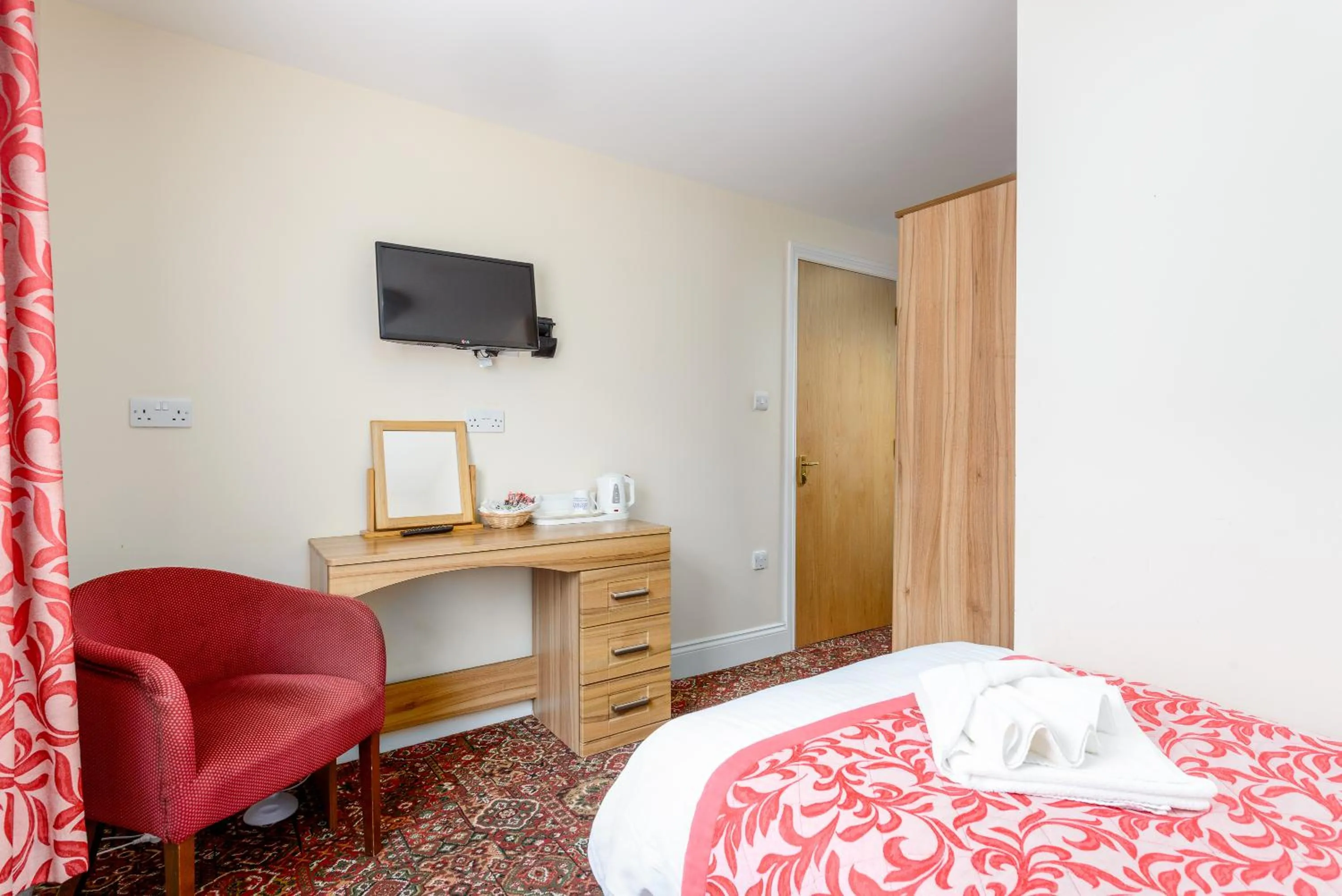 Bed in Daish's Hotel