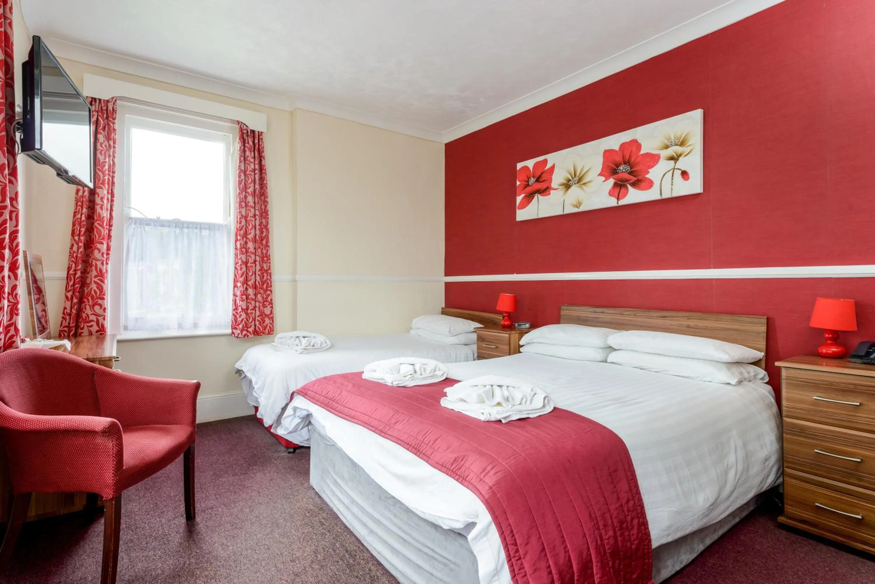 Bed in Daish's Hotel