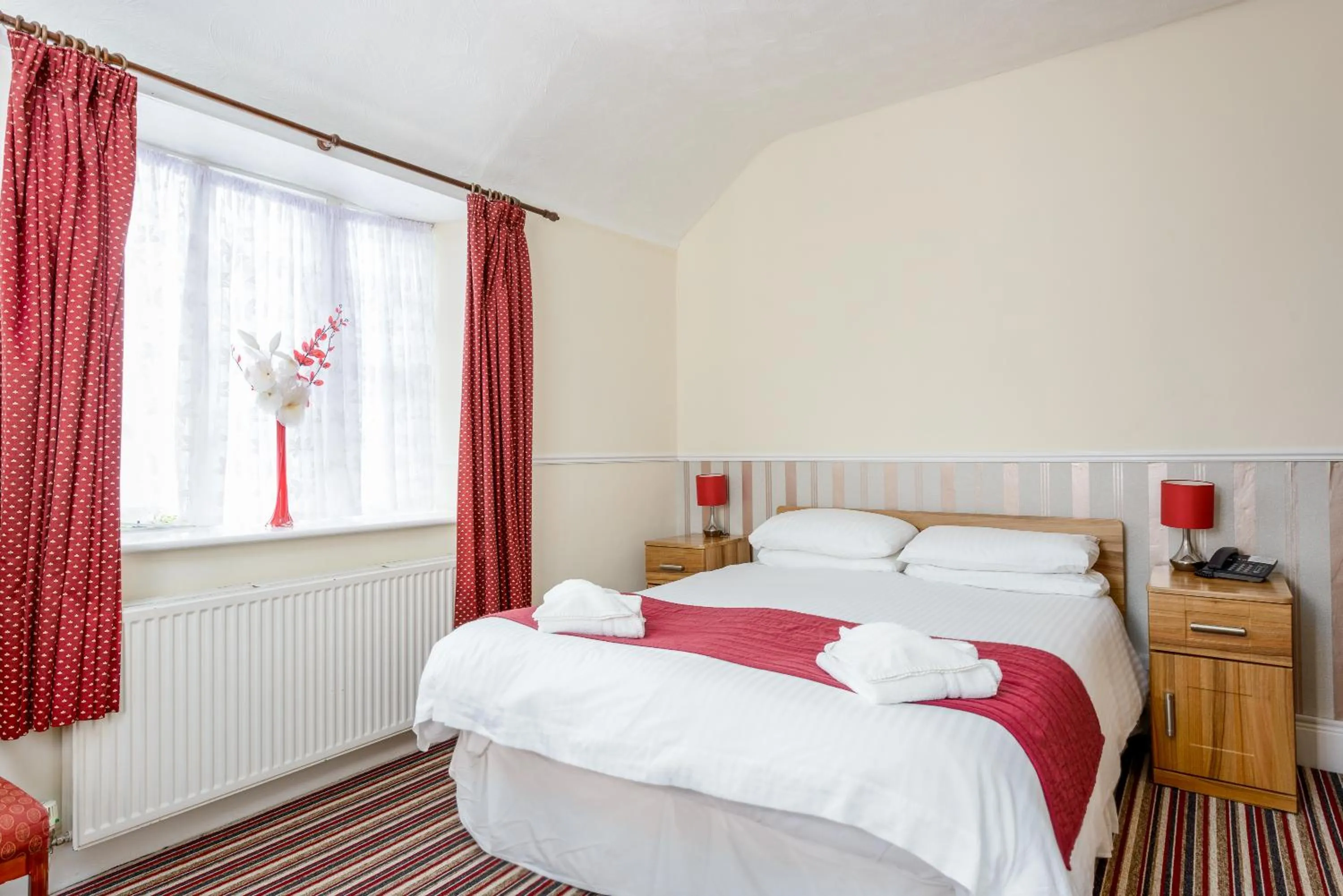 Bed in Daish's Hotel