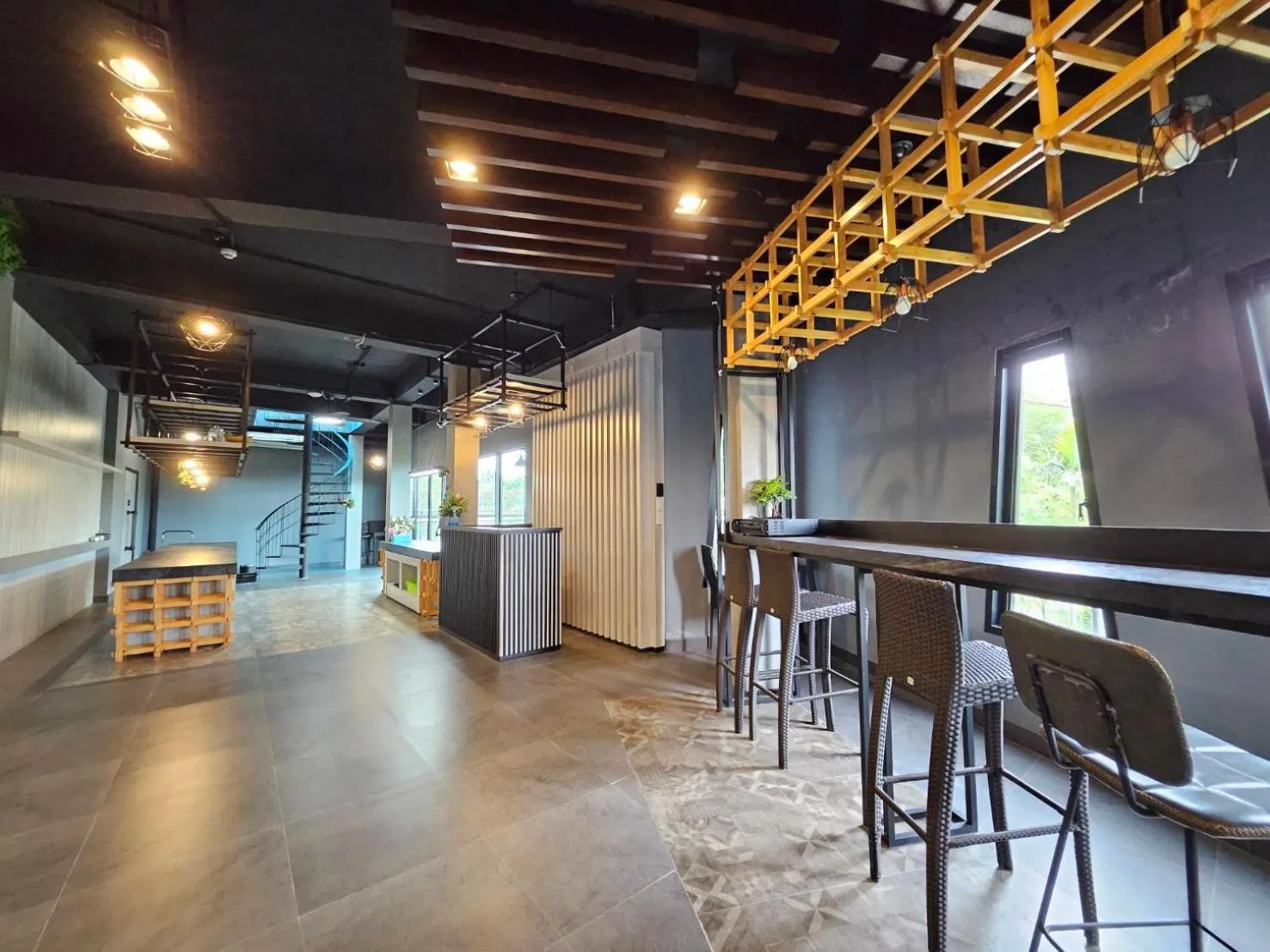 Seating area in Little Loft Hotel