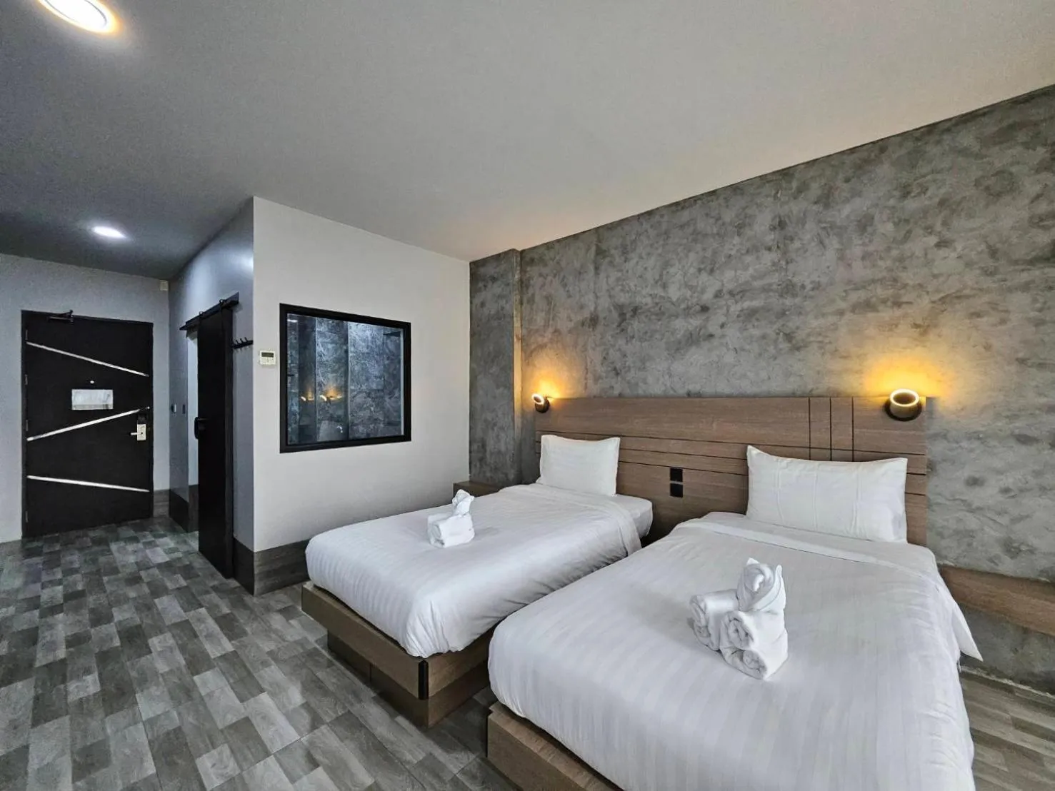 Bed in Little Loft Hotel