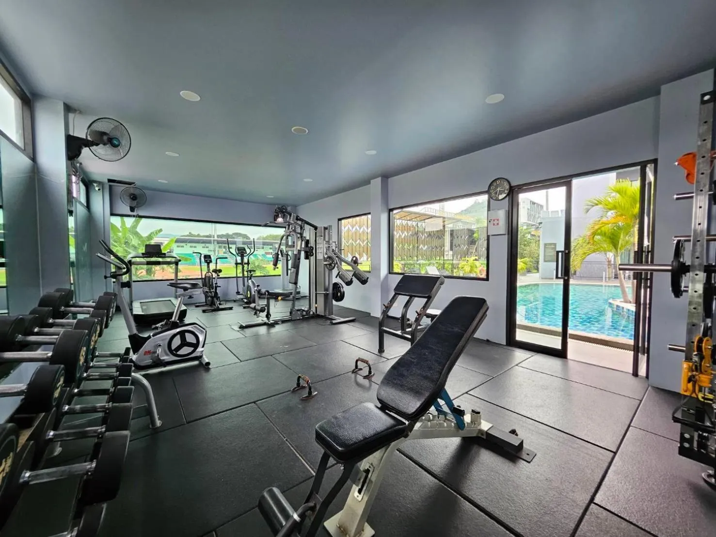 Fitness centre/facilities in Little Loft Hotel