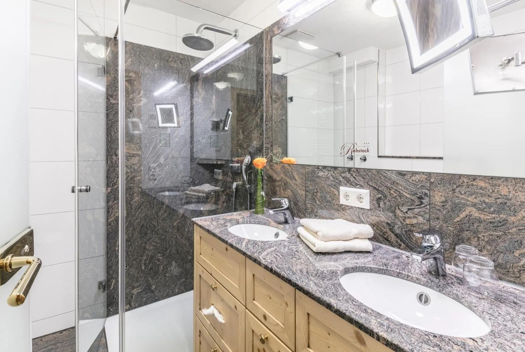 Bathroom in Hotel - Landgasthof Rebstock