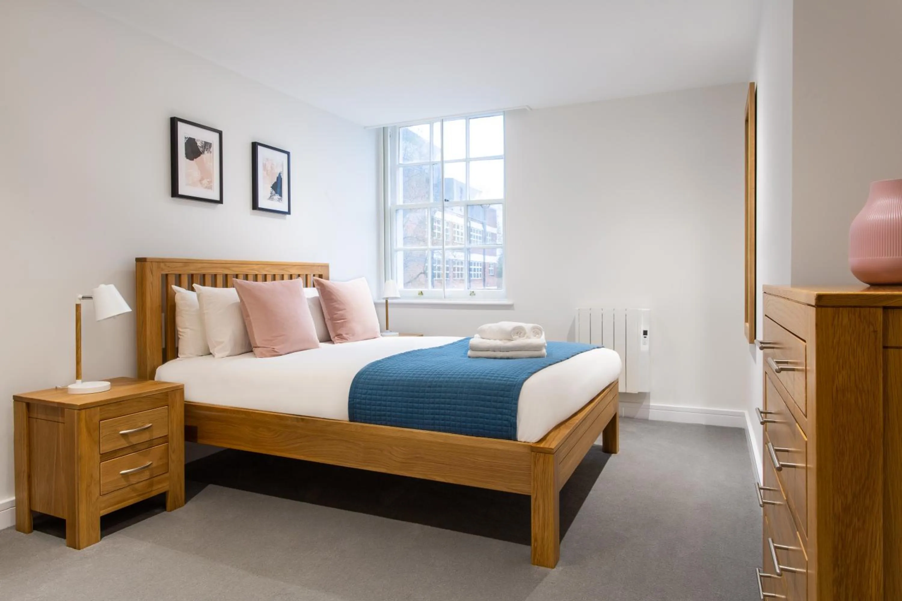 Bed in Queens Park by Viridian Apartments