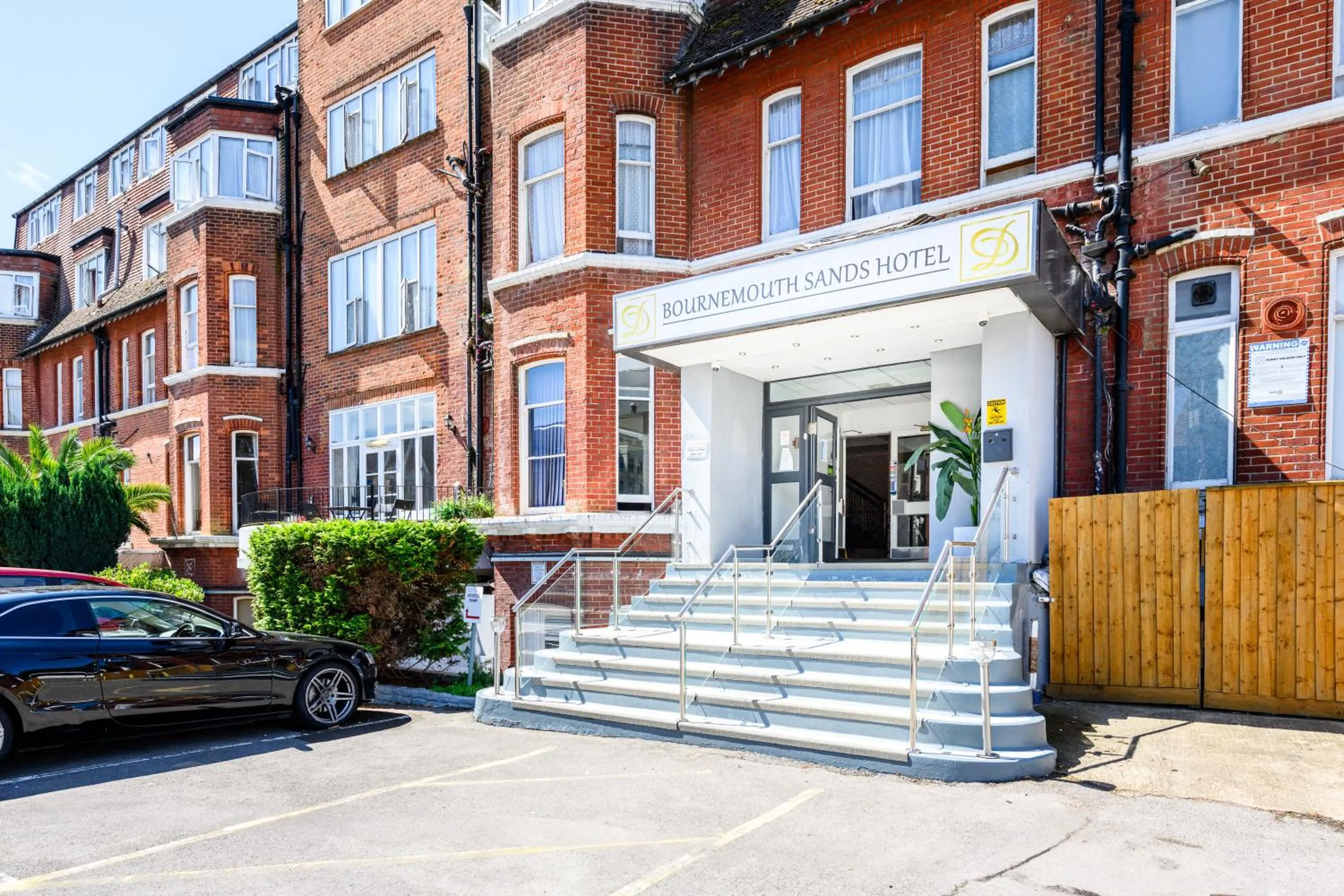 Property building in Bournemouth Sands Hotel