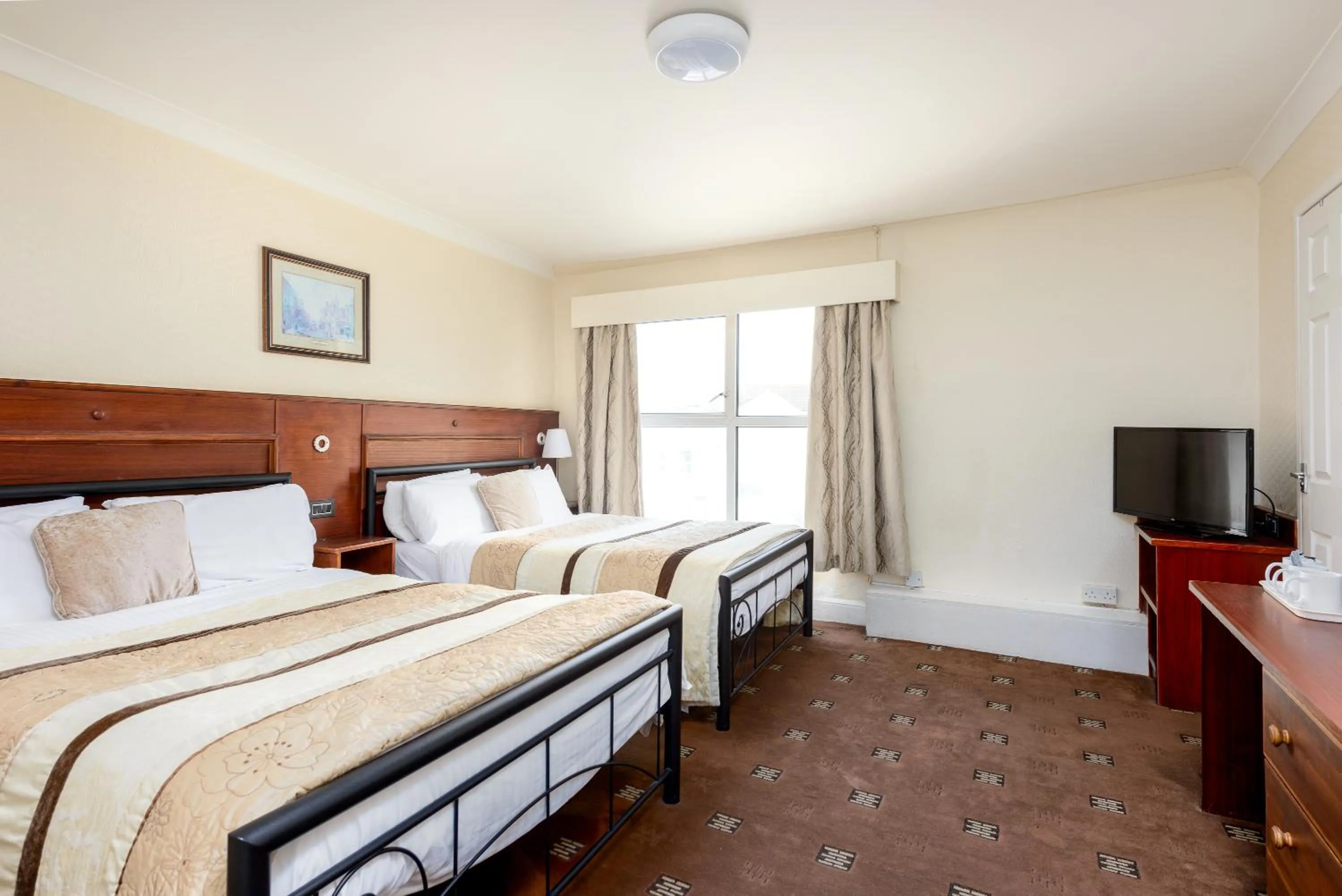 Bed in Daish's Blackpool Hotel