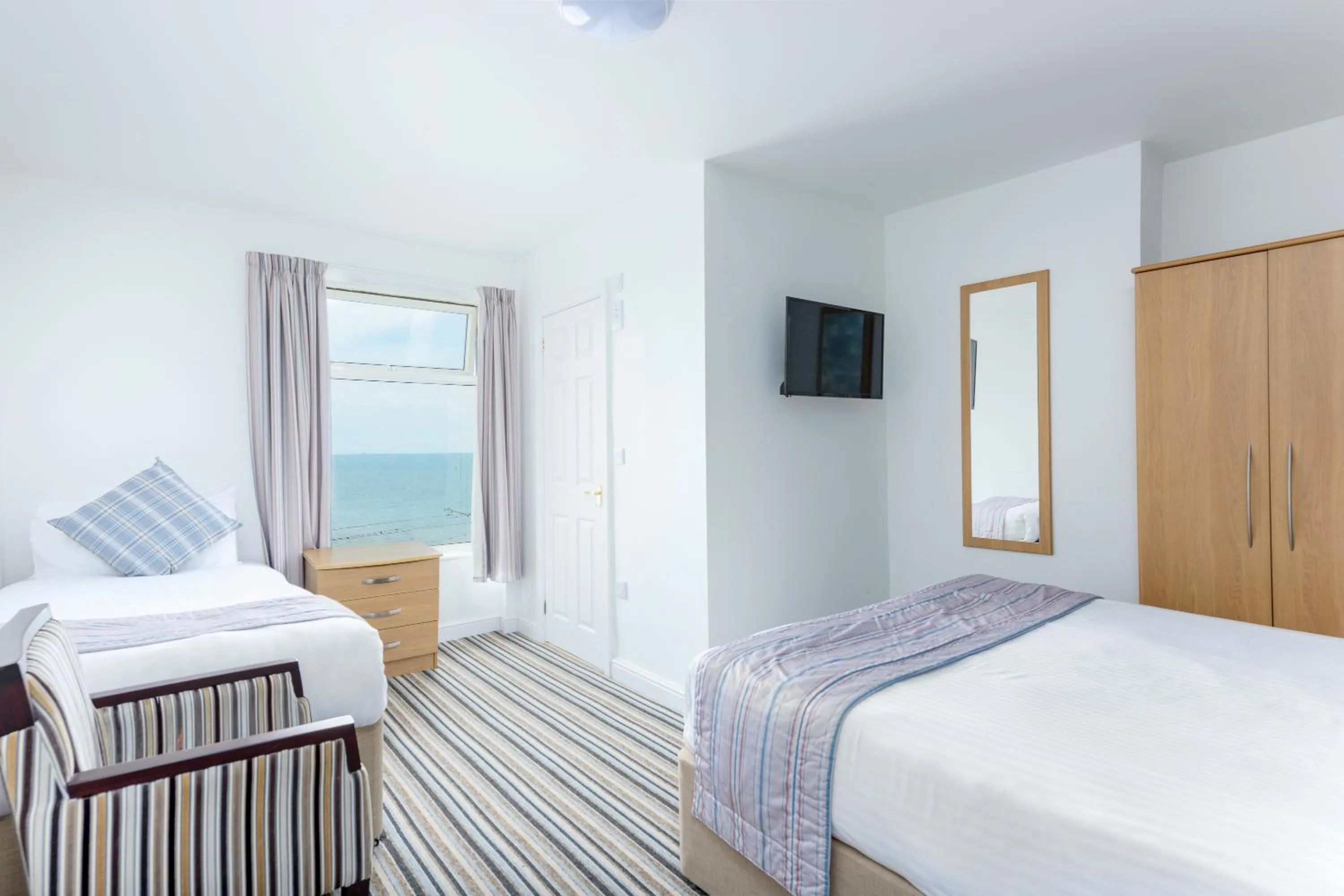 Bed in Daish's Blackpool Hotel