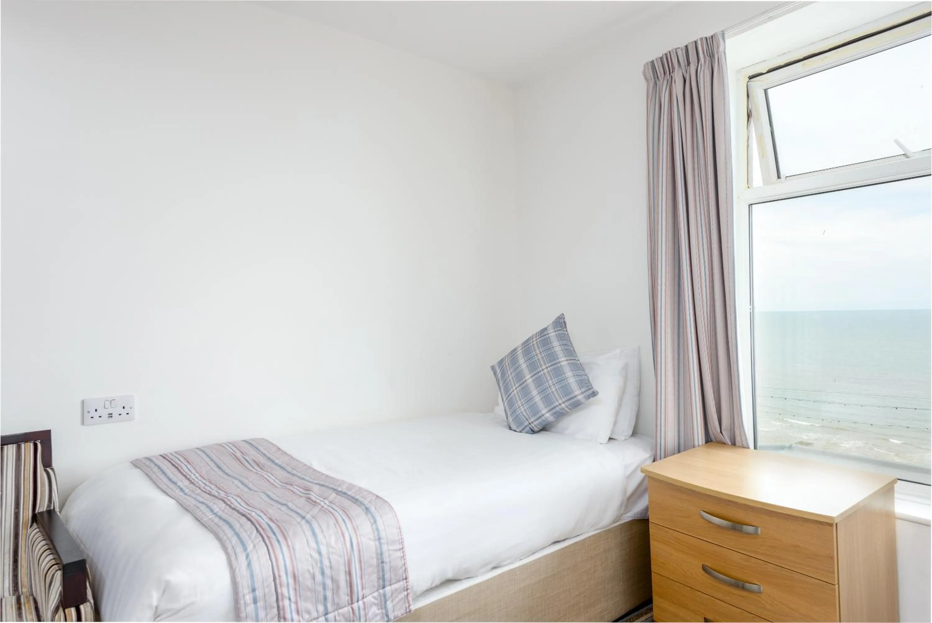 Bed in Daish's Blackpool Hotel