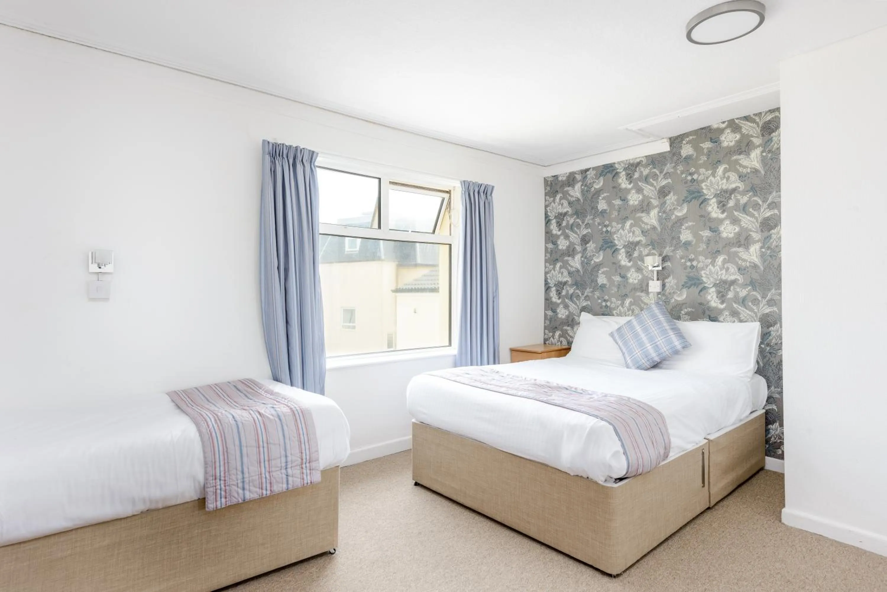 Bed in Daish's Blackpool Hotel