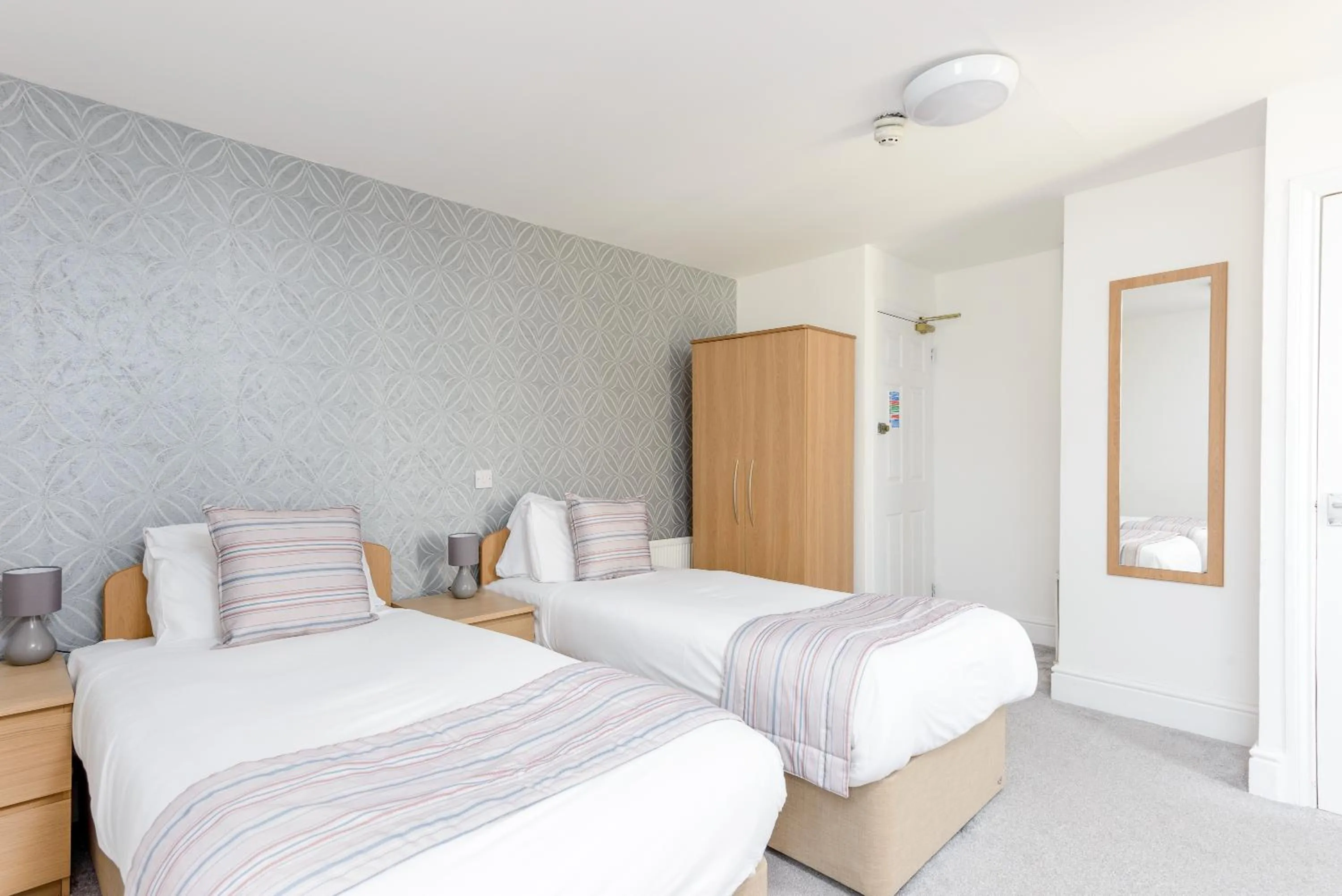 Bed in Daish's Blackpool Hotel