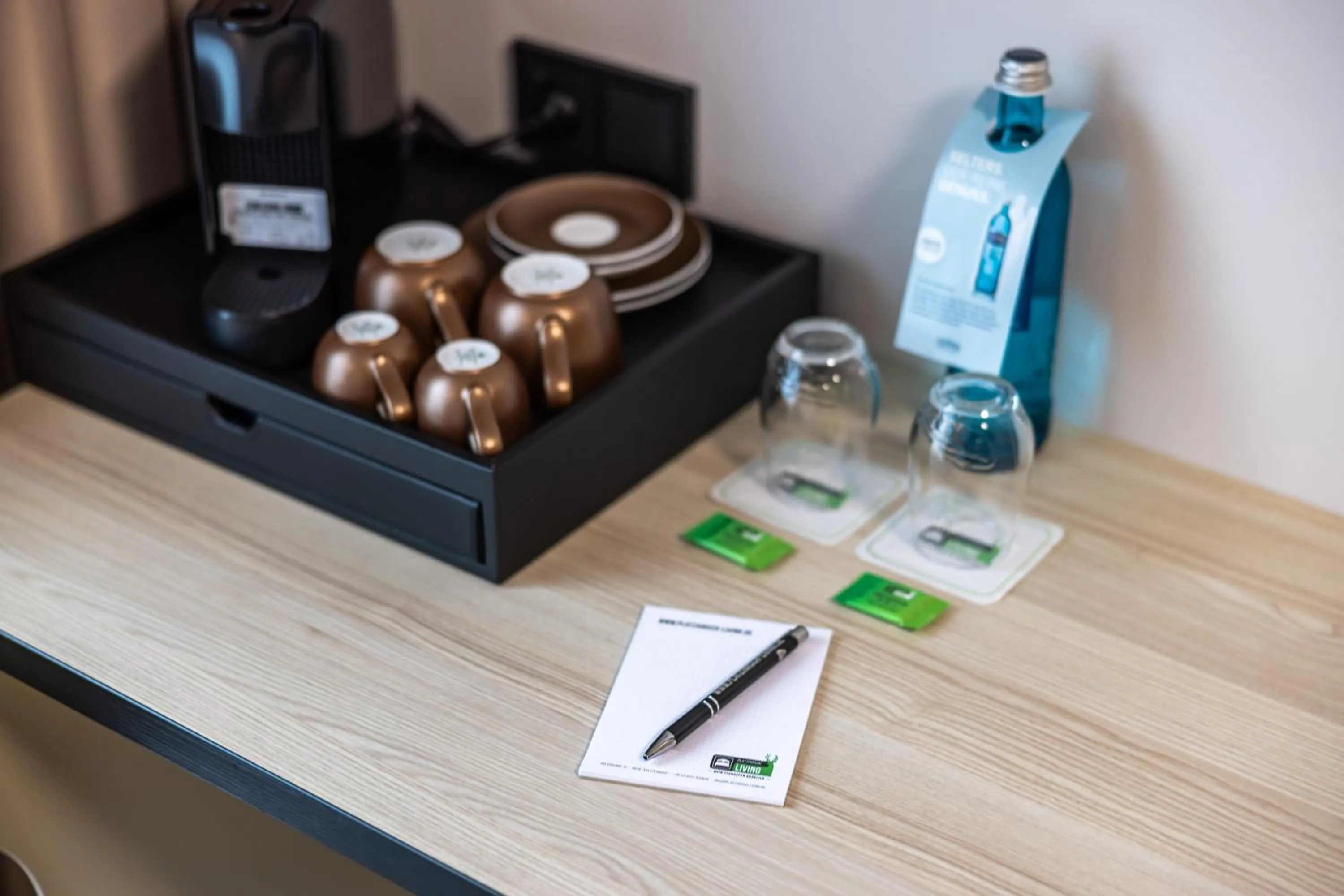 Coffee/tea facilities in Platzhirsch Living