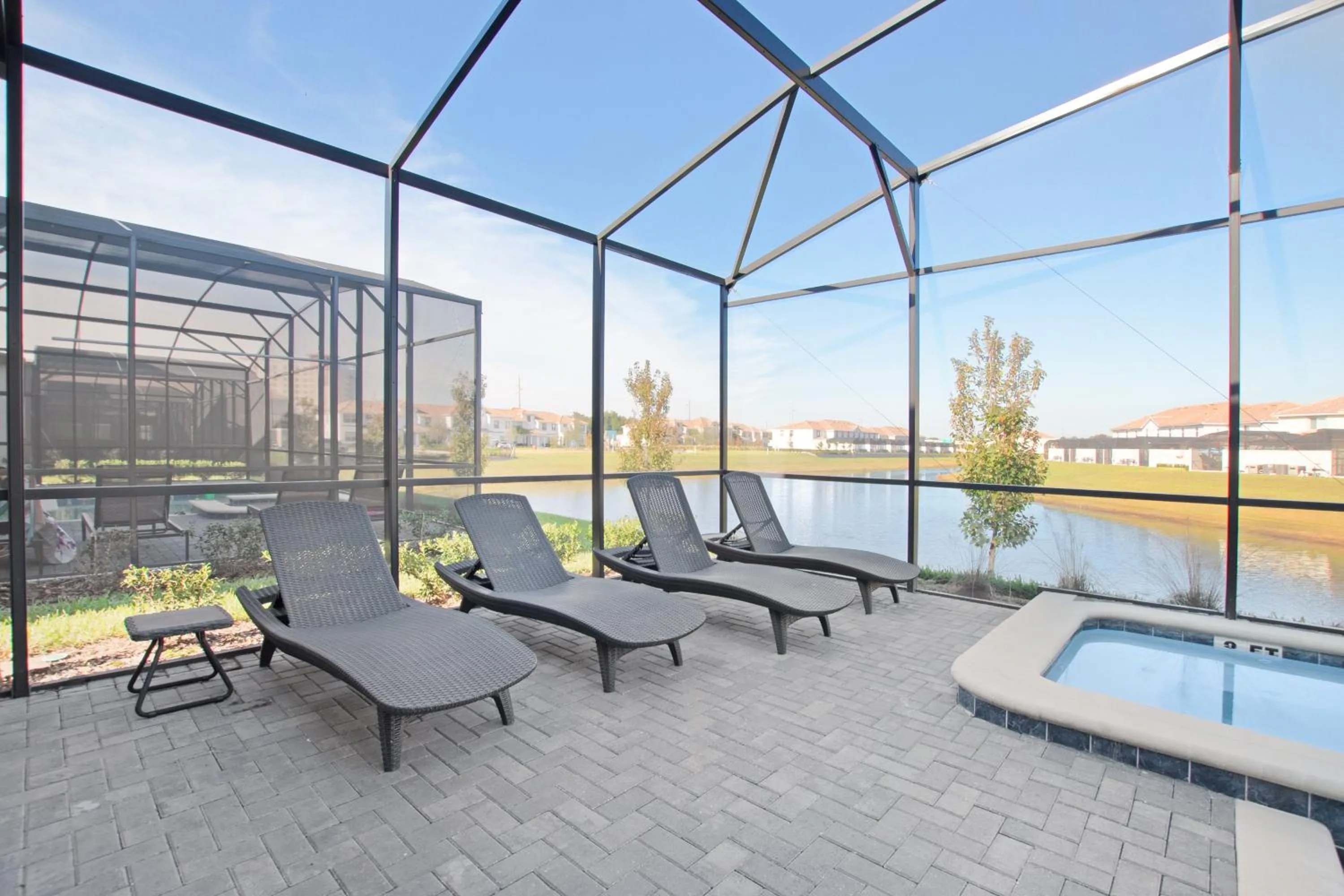 Private PoolSpa GameRoom near WDW Sleeps 25