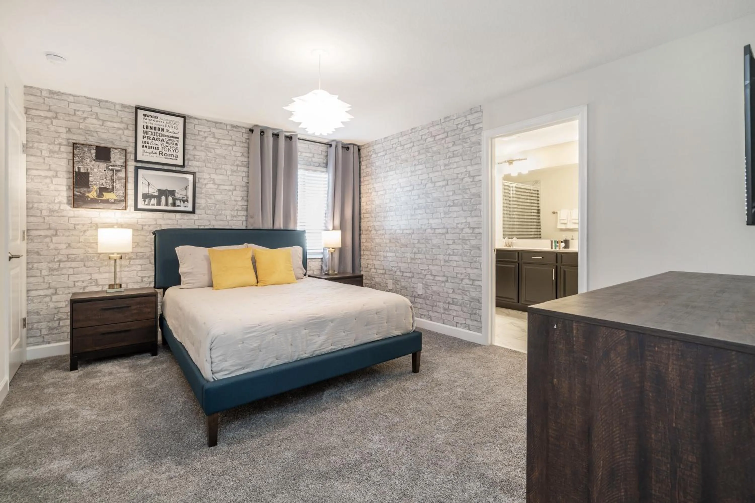 Bed in Beautiful Modern Home wPrivate Pool Near WDW