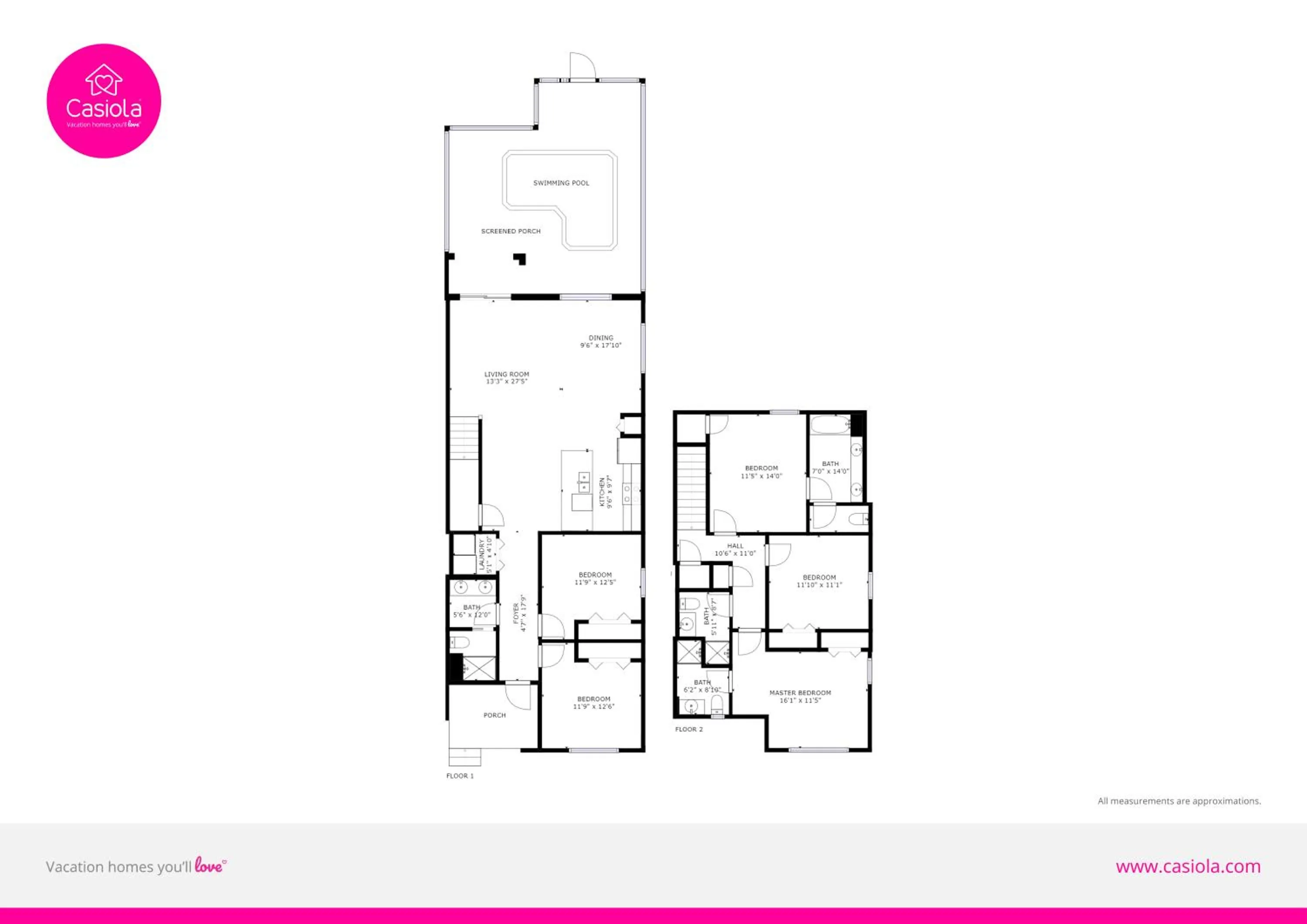 Beautiful Modern Home wPrivate Pool Near WDW