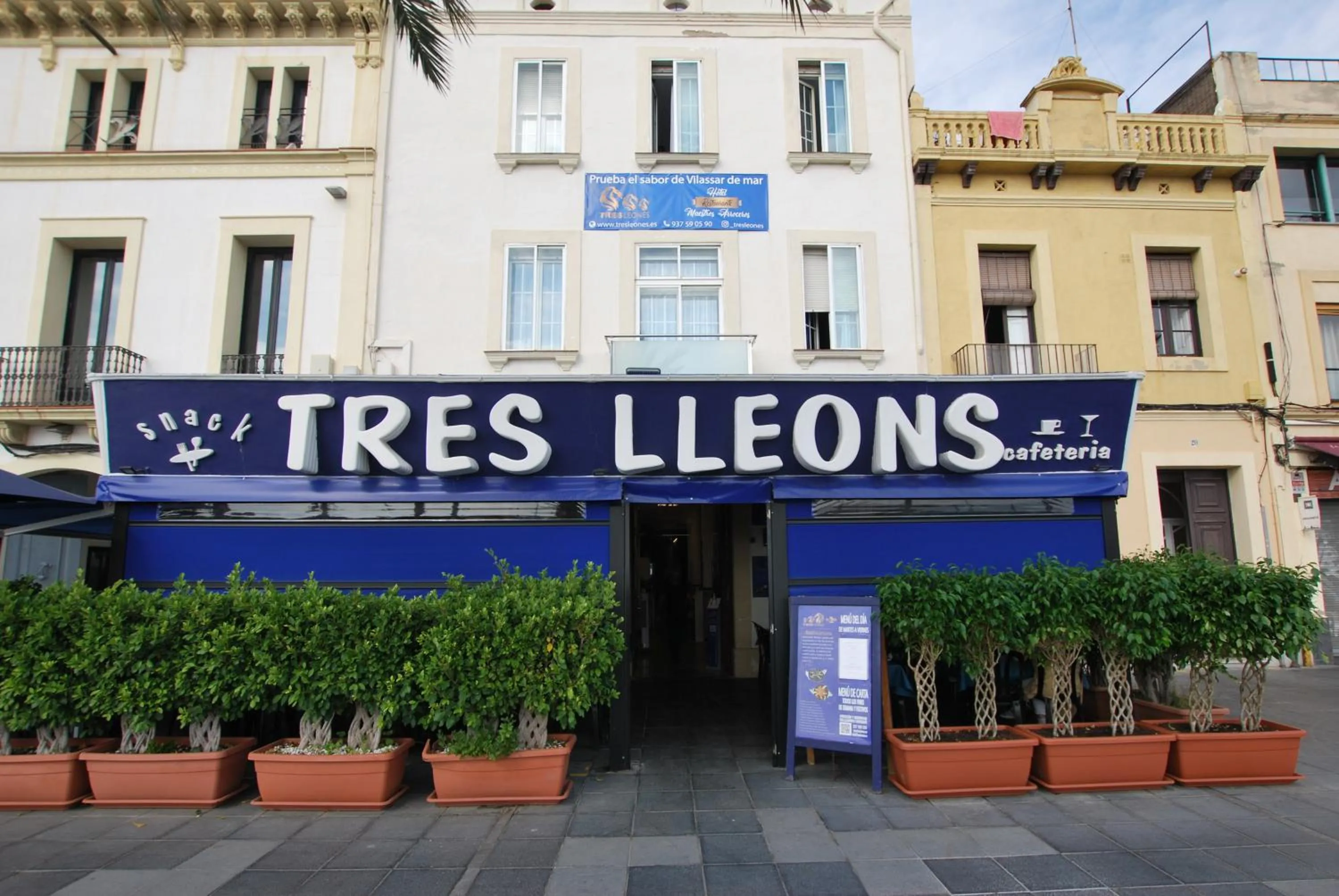 Restaurant/places to eat in Hotel Tres Leones