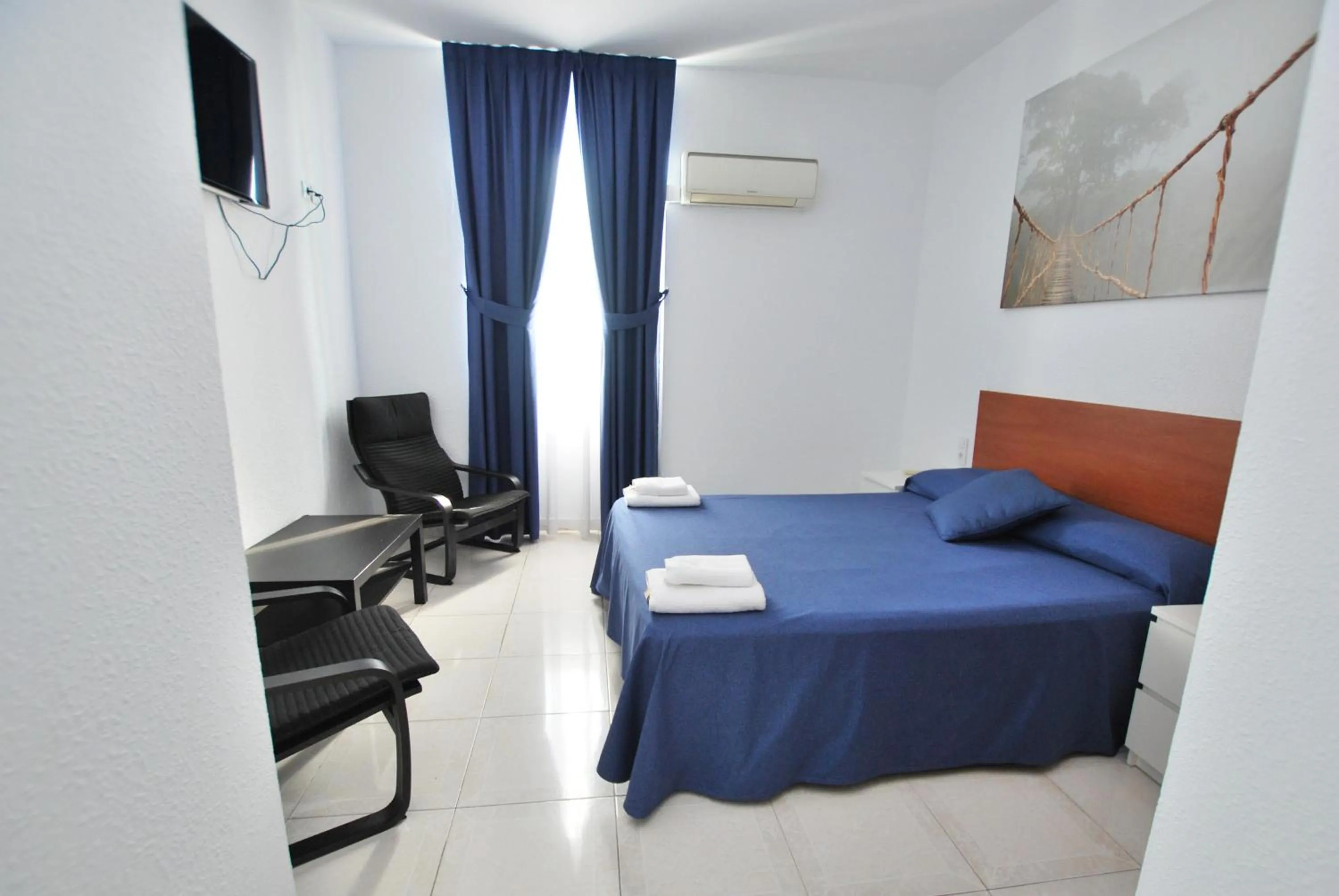 Bed in Hotel Tres Leones