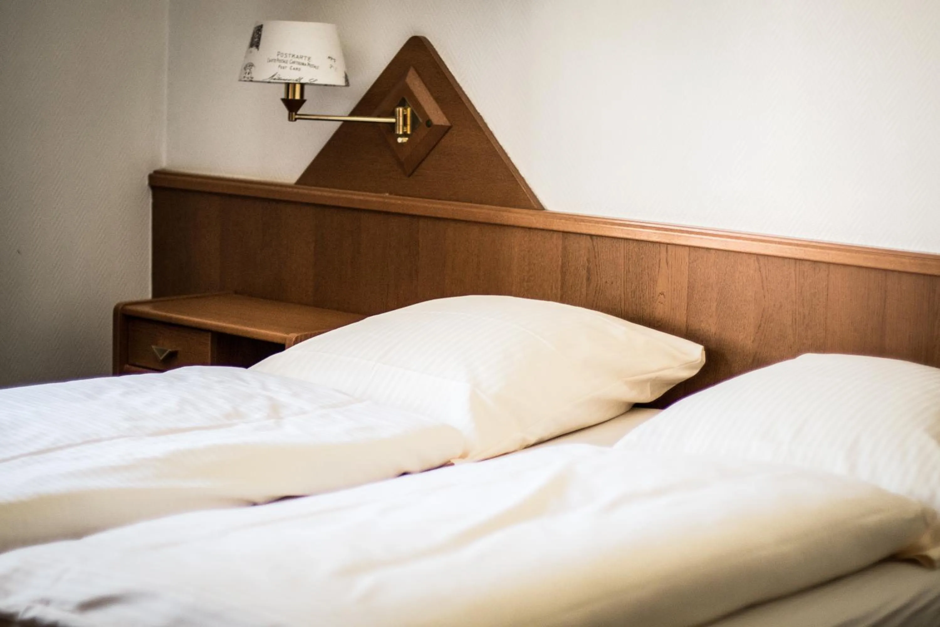 Bed in Hotel Alscher