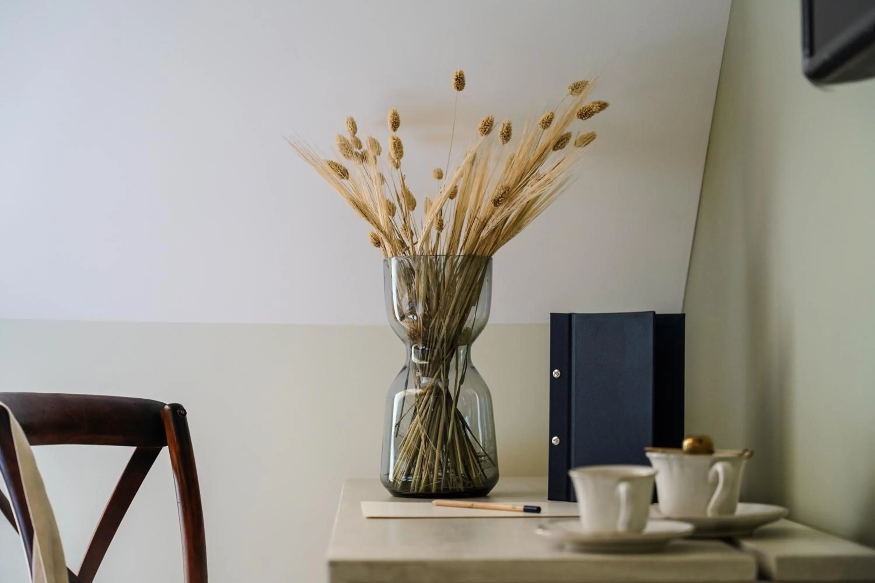 Decorative detail in Hôtel Le Mouton Bleu