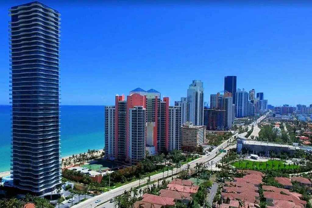 Nearby landmark in Beautiful Apartment Steps Away from the Beach