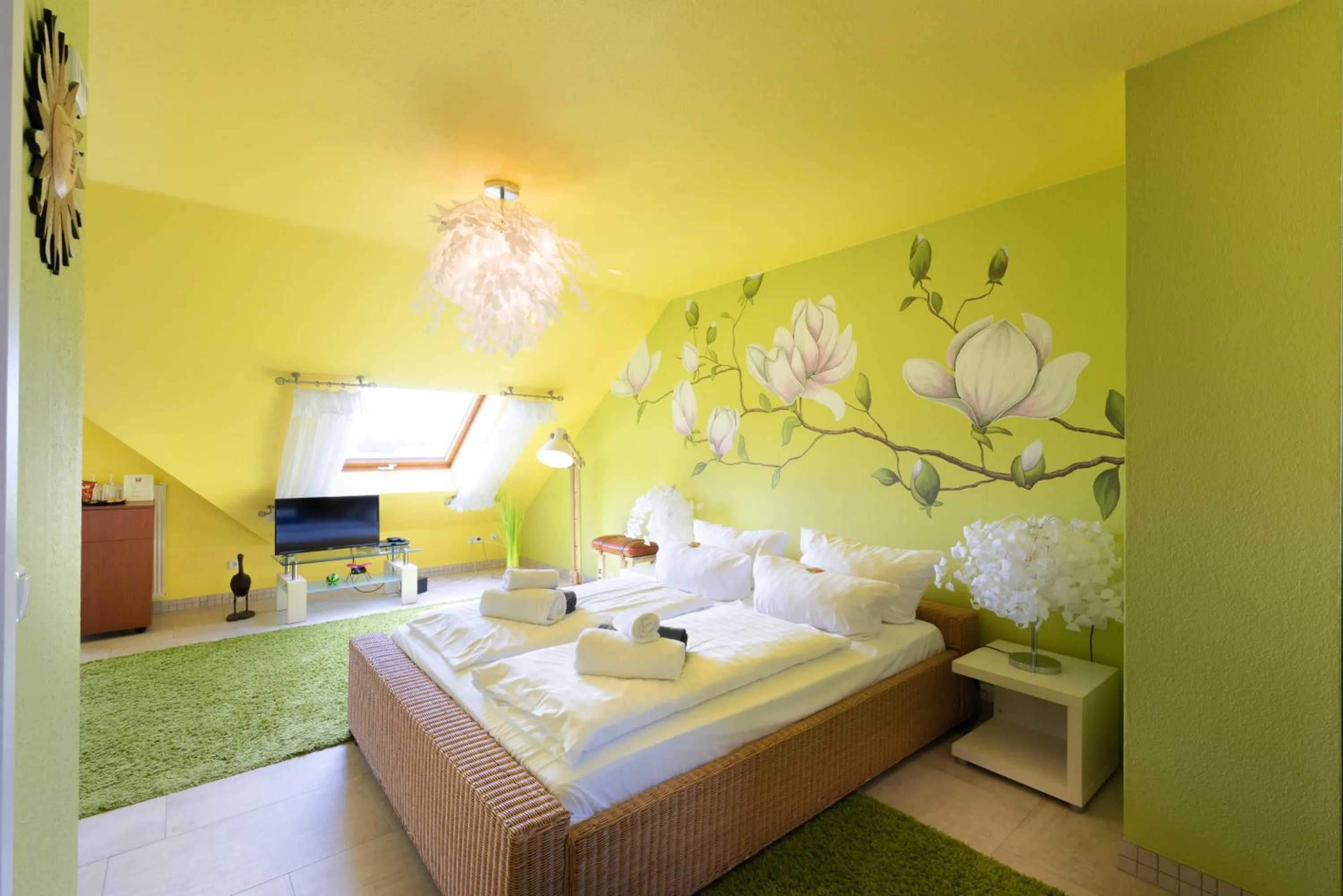 Bed in Hotel Ziegelruh