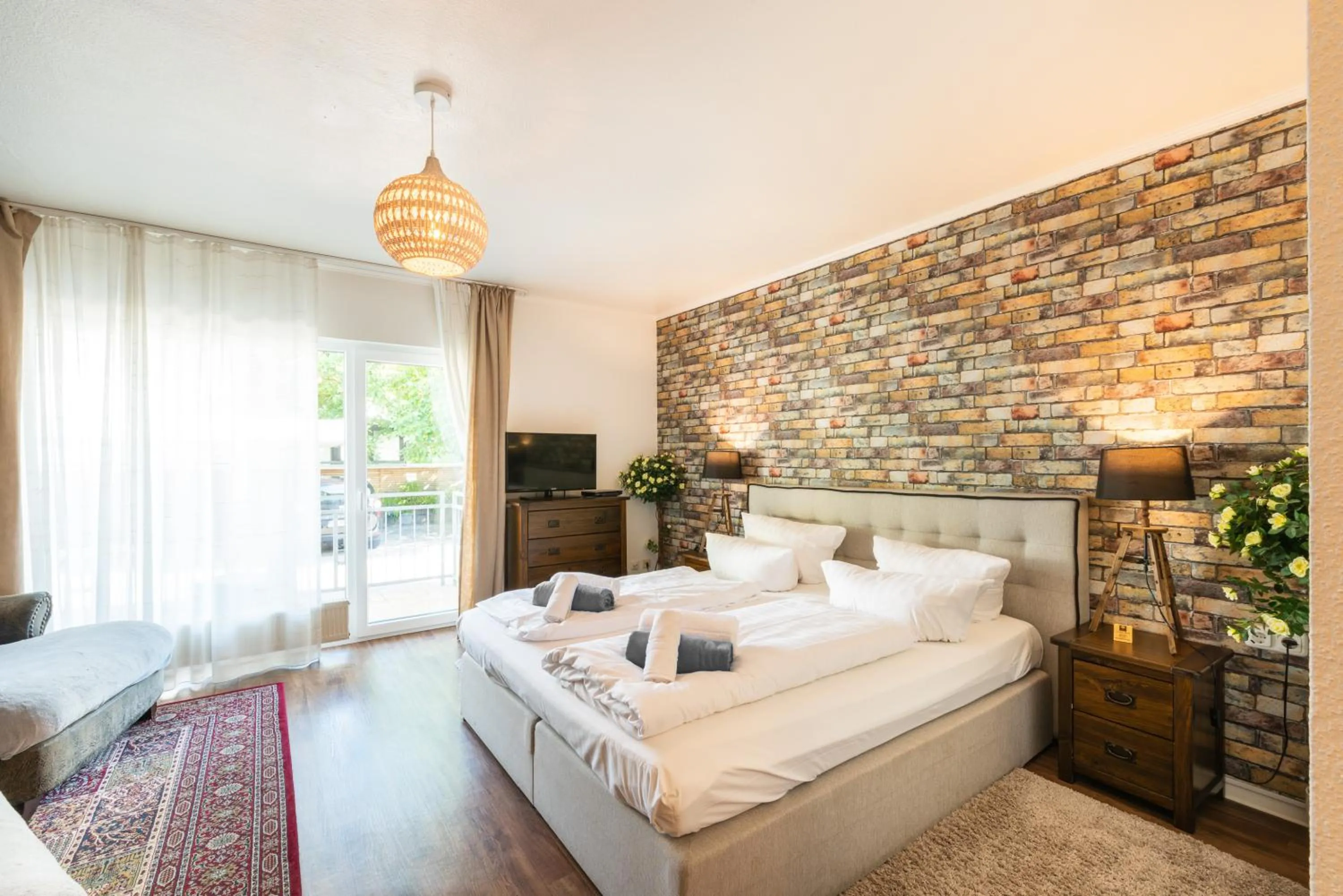 Bed in Hotel Ziegelruh