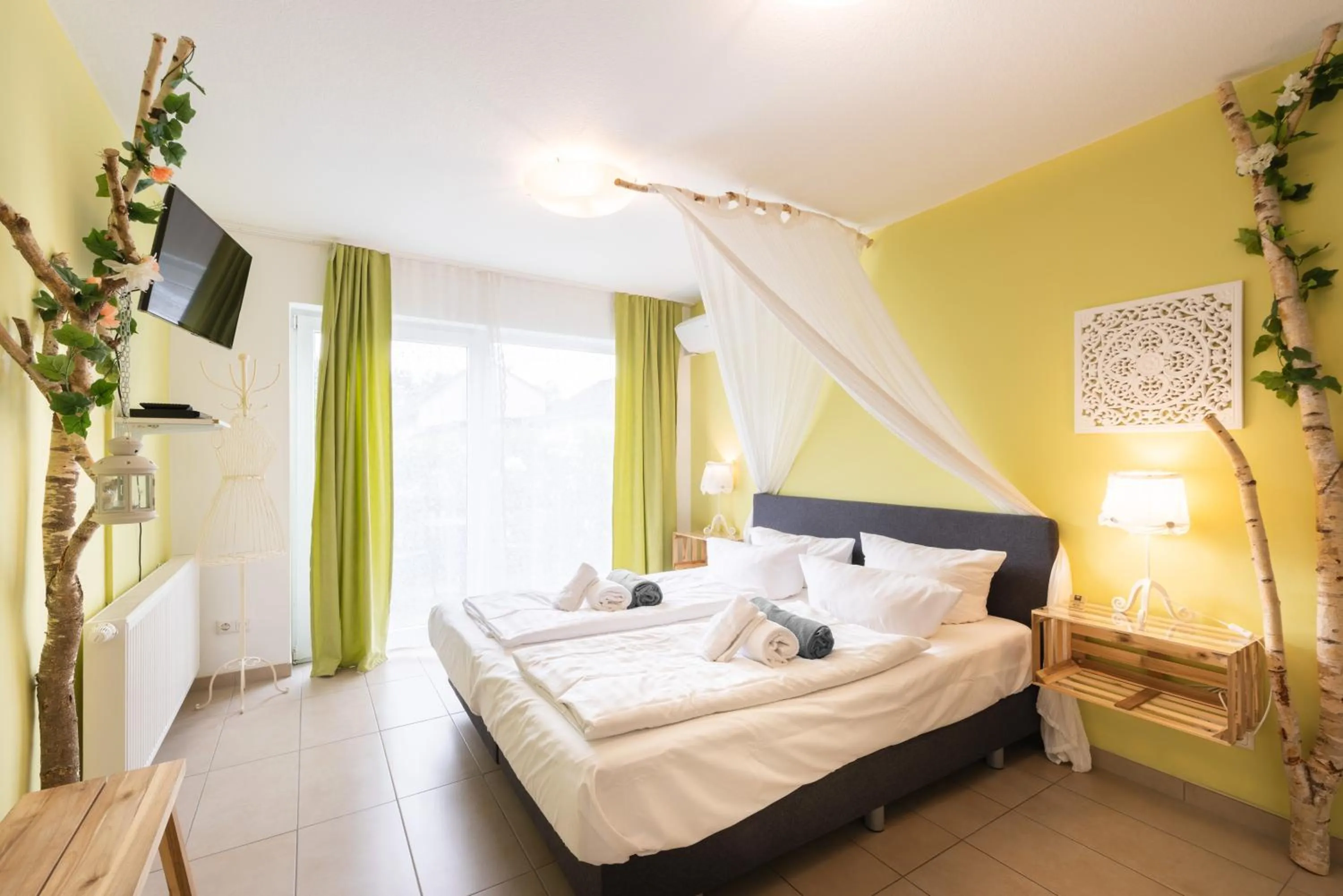 Bed in Hotel Ziegelruh